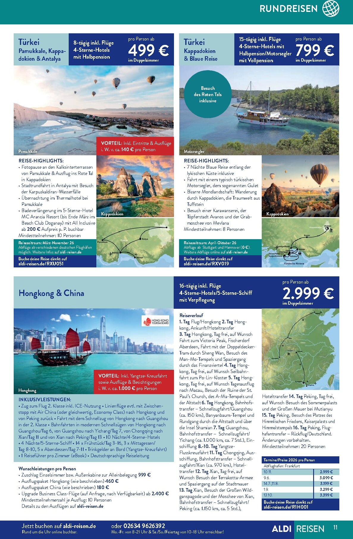 aldi - ALDI SÜD - Reisemagazin-Prospekt gültig vom 01.03.2026 bis 31.03.2026 - page: 11