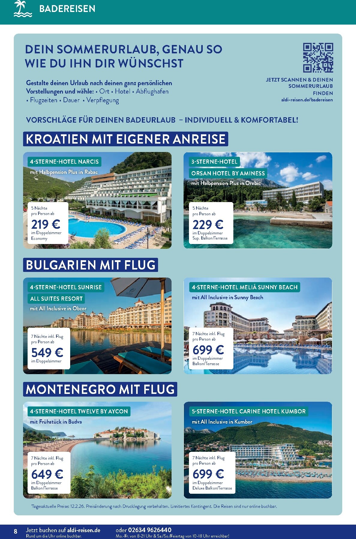 aldi - ALDI SÜD - Reisemagazin-Prospekt gültig vom 01.03.2026 bis 31.03.2026 - page: 8