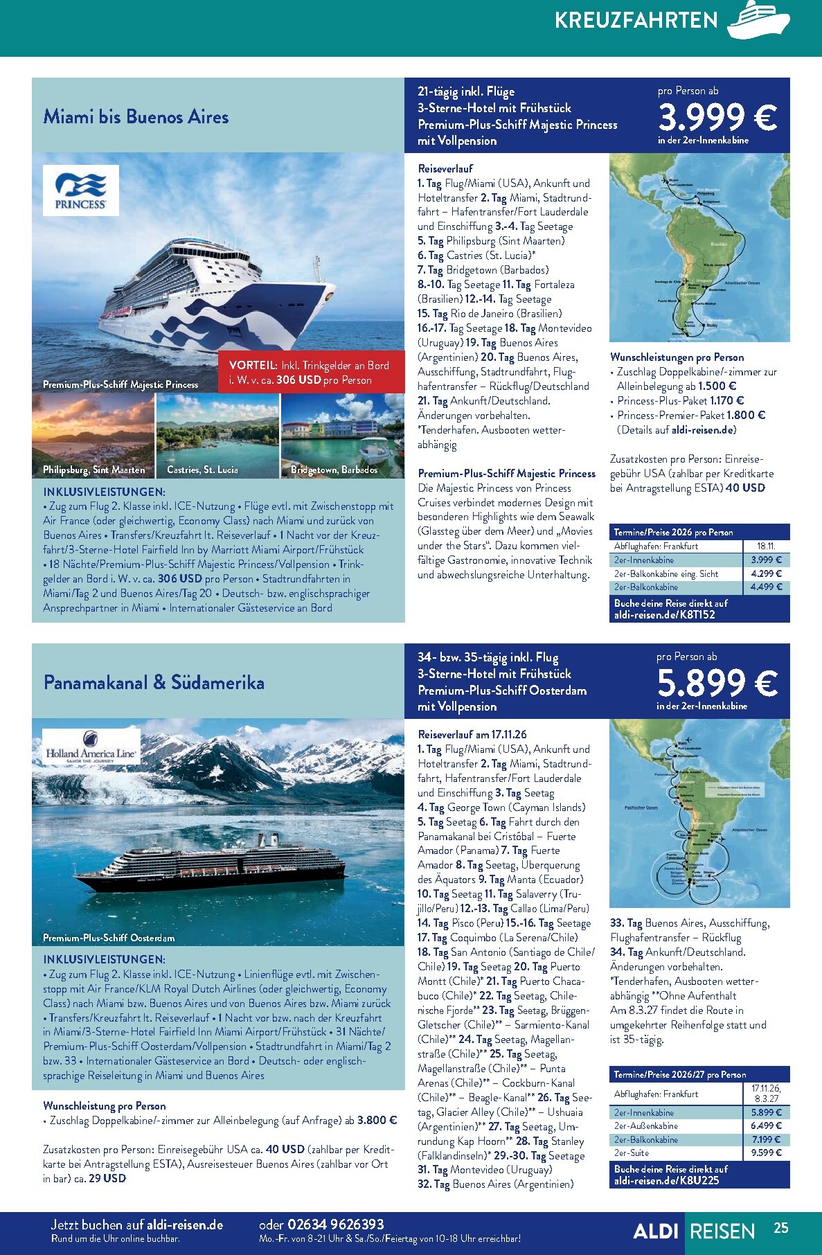 aldi - ALDI SÜD - Reisemagazin-Prospekt gültig vom 01.03.2026 bis 31.03.2026 - page: 25