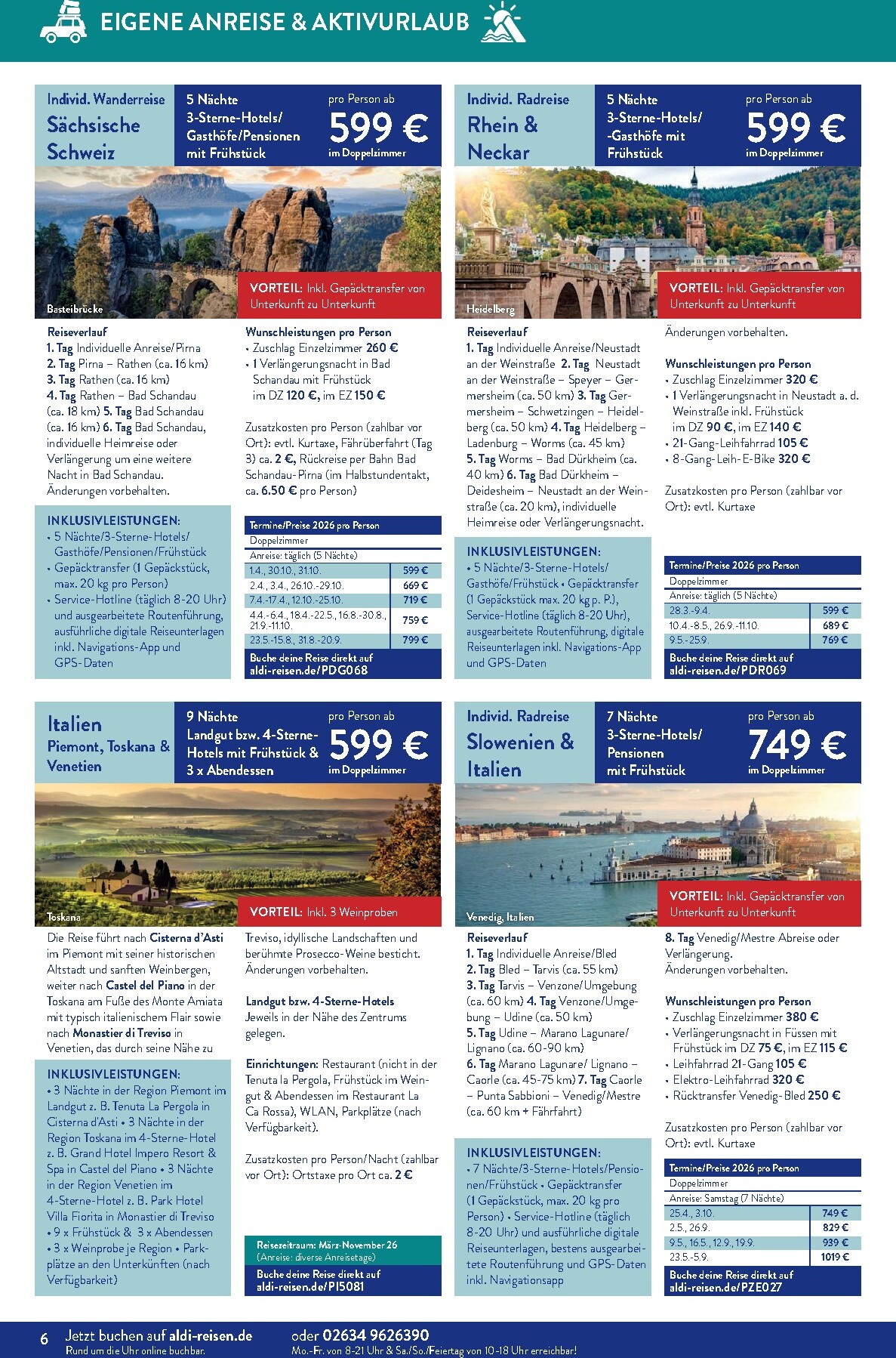 aldi - ALDI SÜD - Reisemagazin-Prospekt gültig vom 01.03.2026 bis 31.03.2026 - page: 6