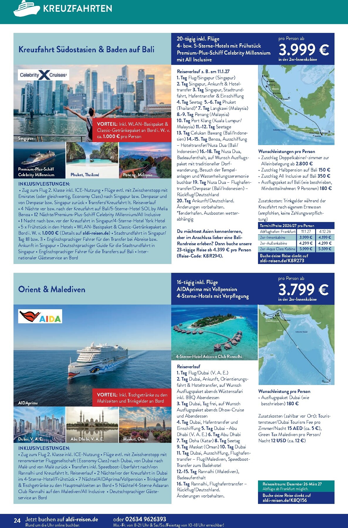 aldi - ALDI SÜD - Reisemagazin-Prospekt gültig vom 01.03.2026 bis 31.03.2026 - page: 24