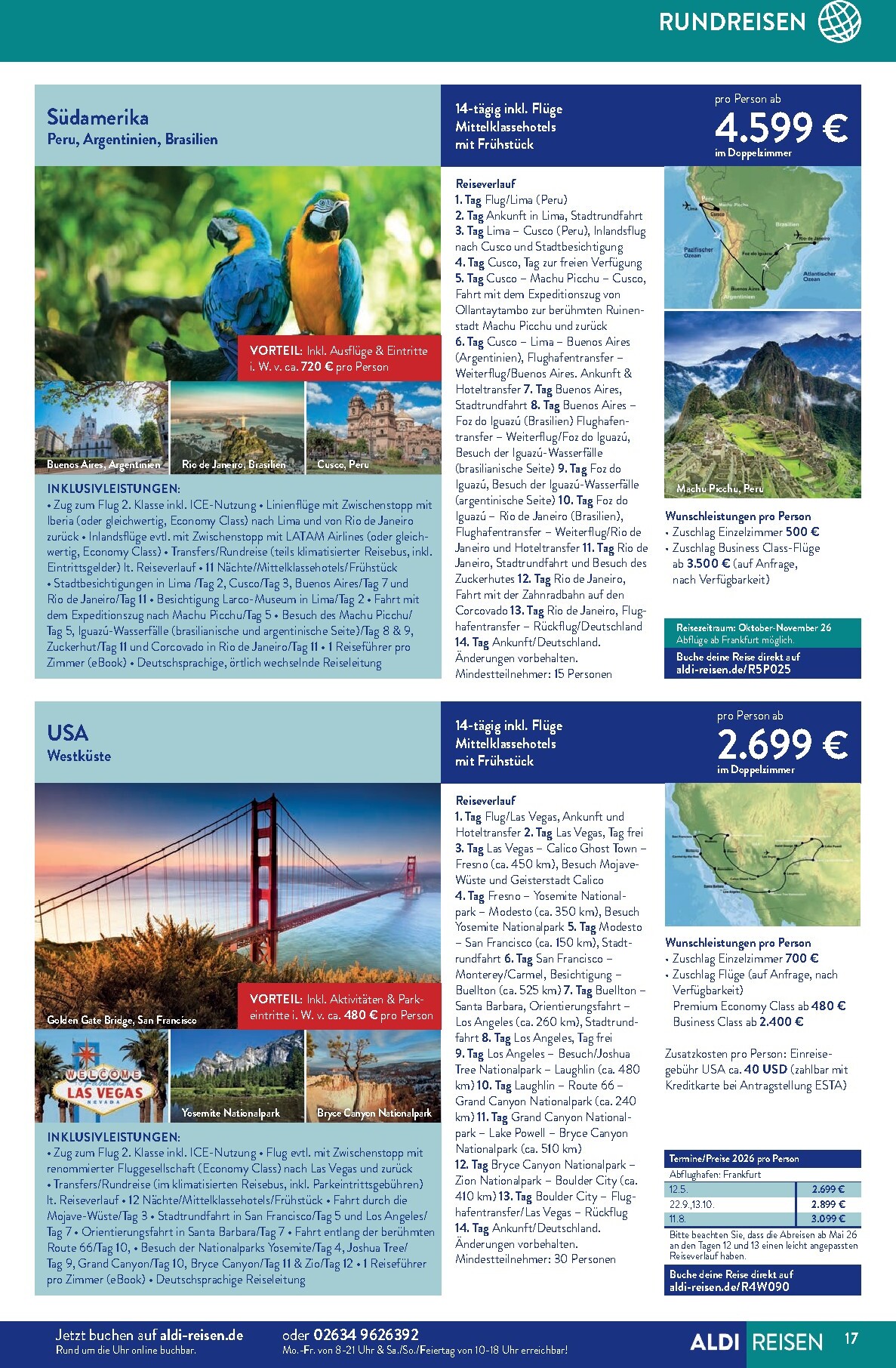 aldi - ALDI SÜD - Reisemagazin-Prospekt gültig vom 01.03.2026 bis 31.03.2026 - page: 17