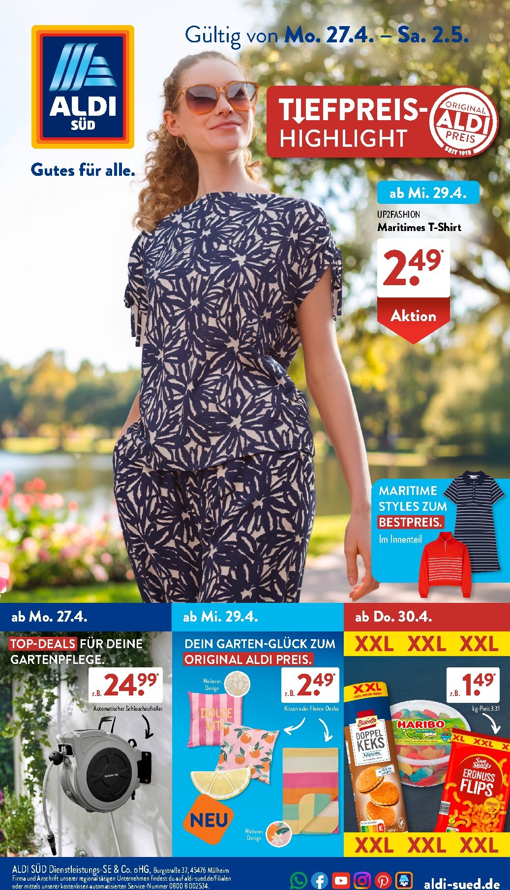 aldi - ALDI SÜD Prospekt nächste Woche – von Montag 27.04.2026 bis Samstag 02.05.2026