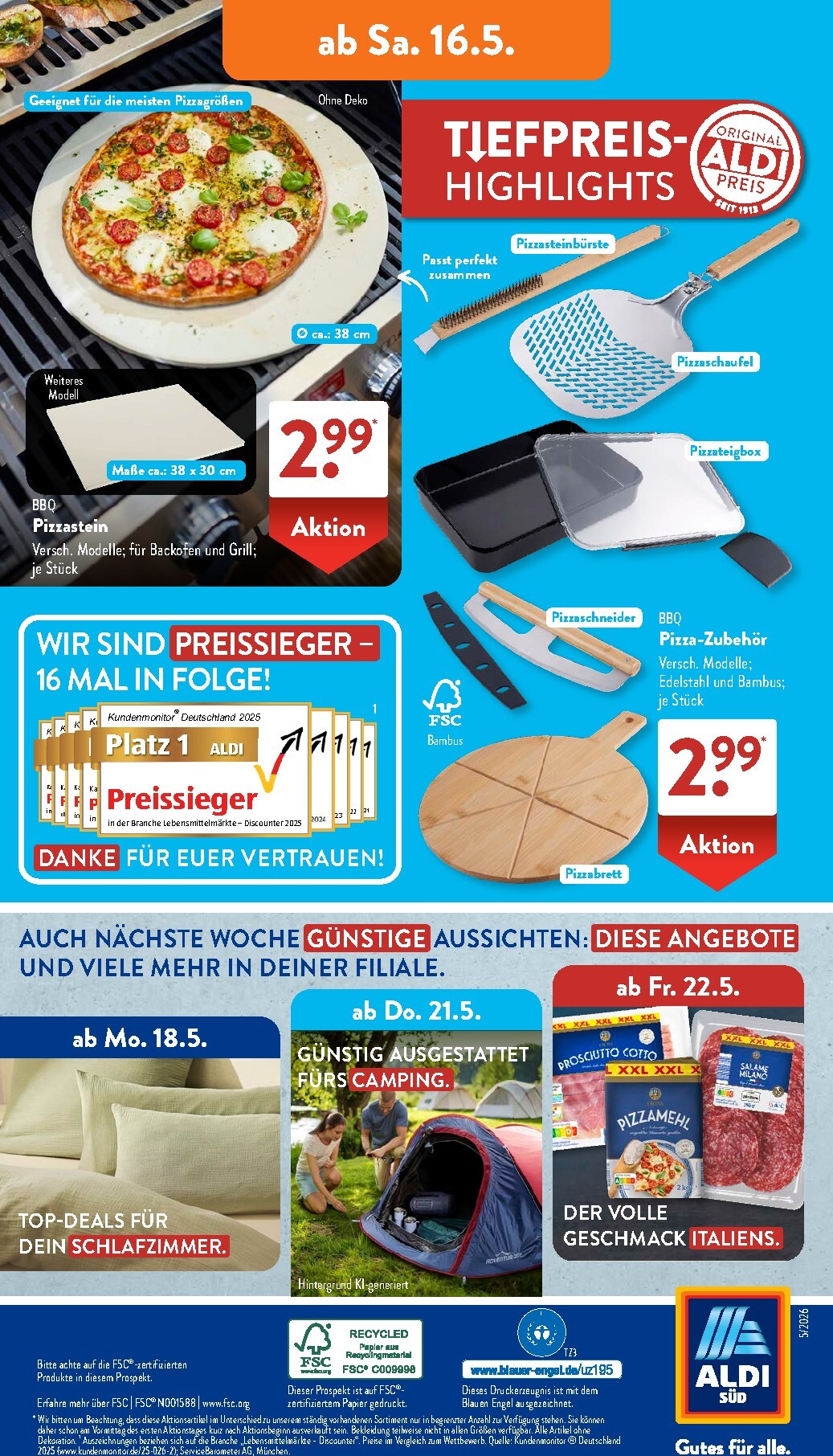 aldi - ALDI SÜD Prospekt nächste Woche – von Montag 11.05.2026 bis Samstag 16.05.2026 - page: 16