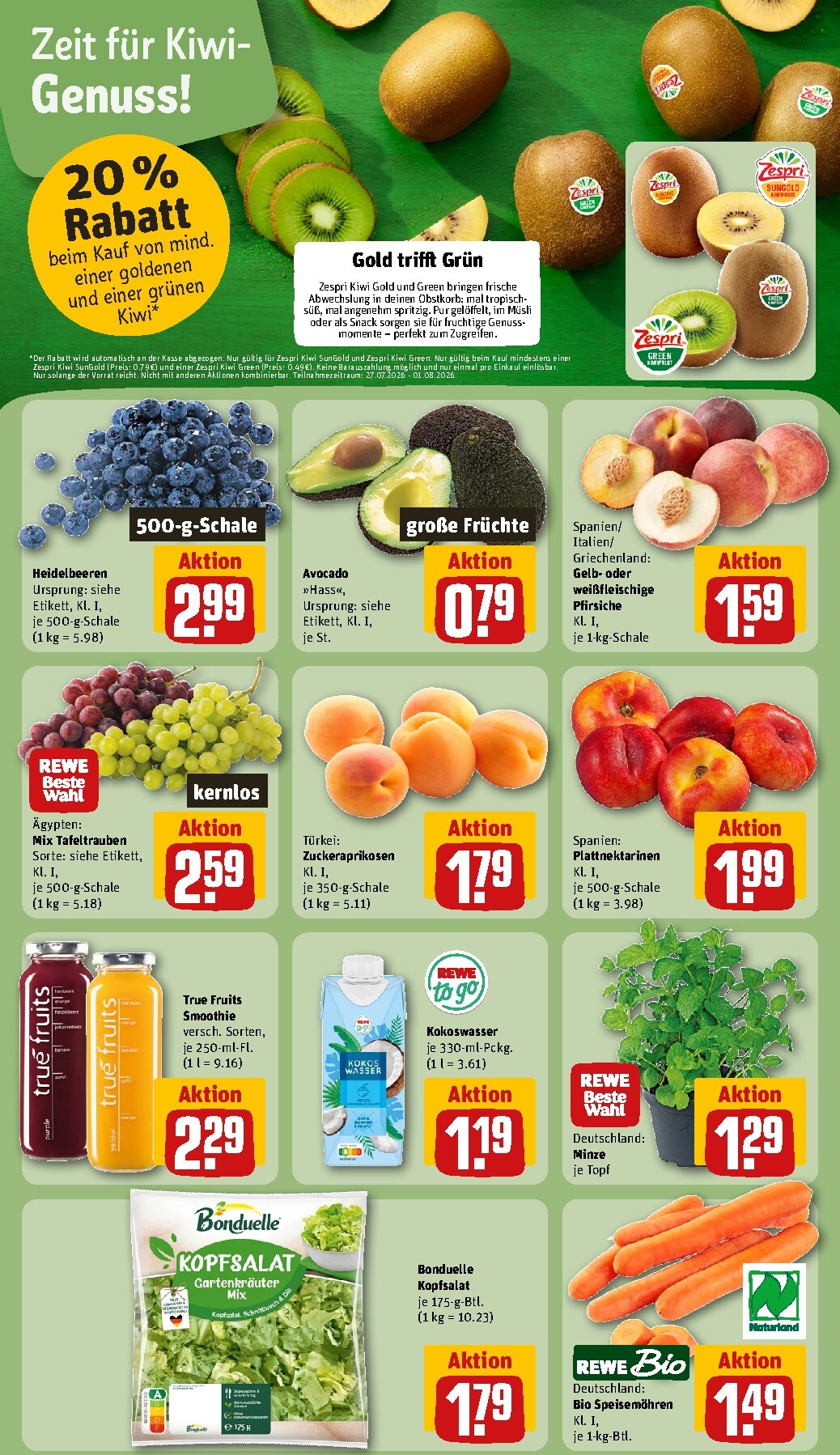 rewe - Rewe Prospekt nächste Woche – von Montag 27.07.2026 bis Sonntag 02.08.2026 - page: 6