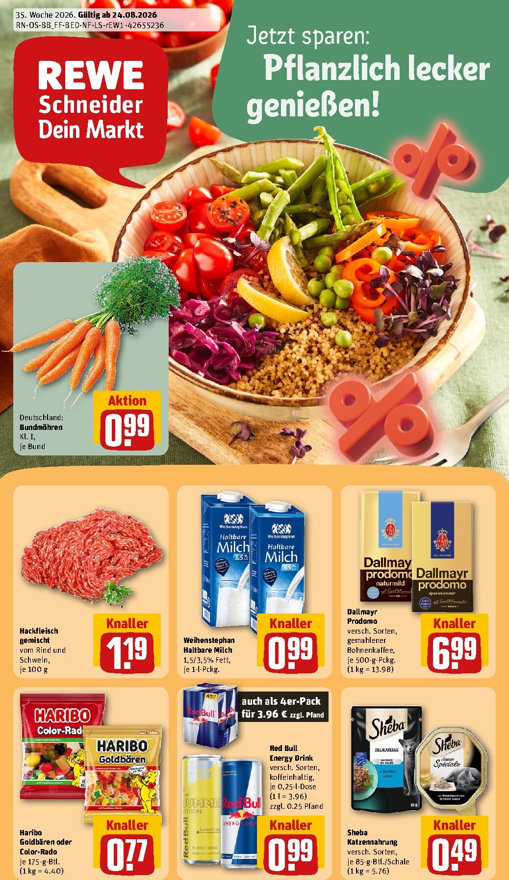 rewe - Rewe Prospekt nächste Woche – von Montag 24.08.2026 bis Sonntag 30.08.2026