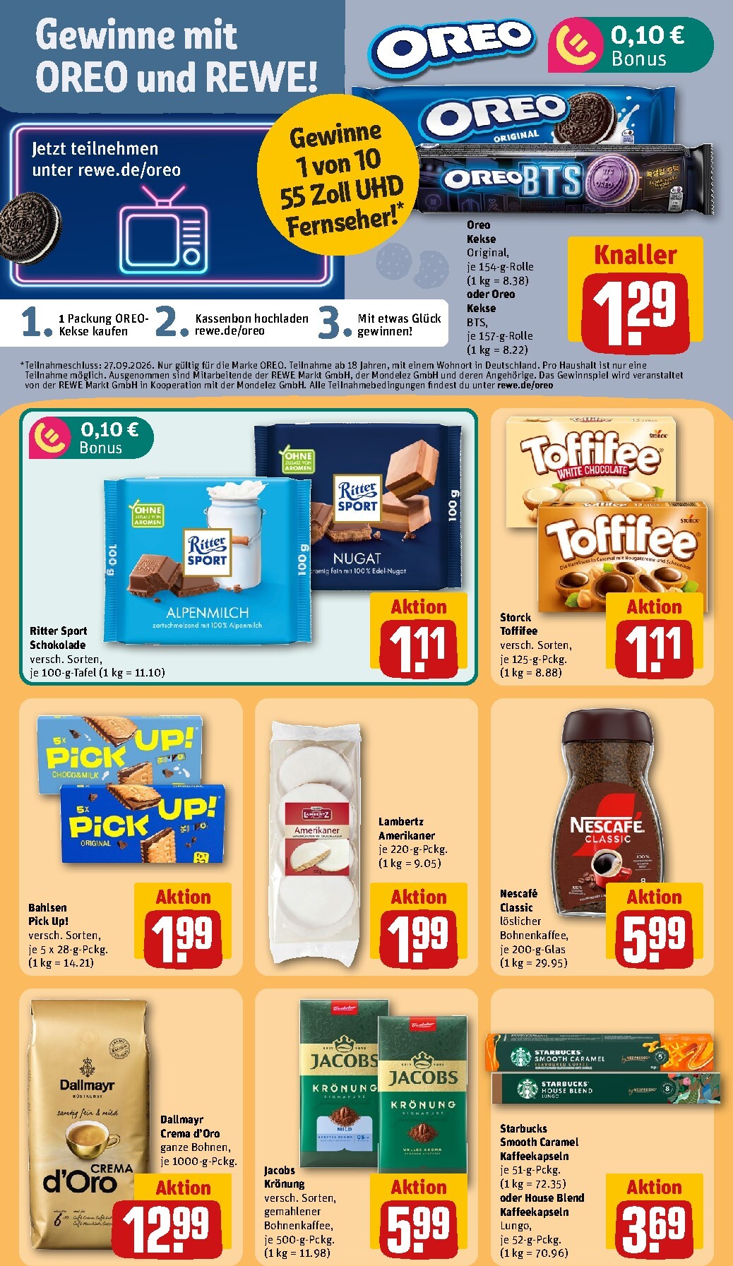 rewe - Rewe Prospekt nächste Woche – von Montag 21.09.2026 bis Sonntag 27.09.2026 - page: 27