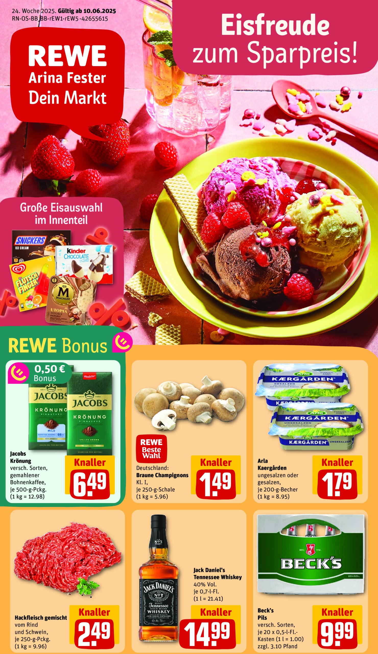 rewe - Rewe-Prospekt gültig vom 10.06. bis 14.06.