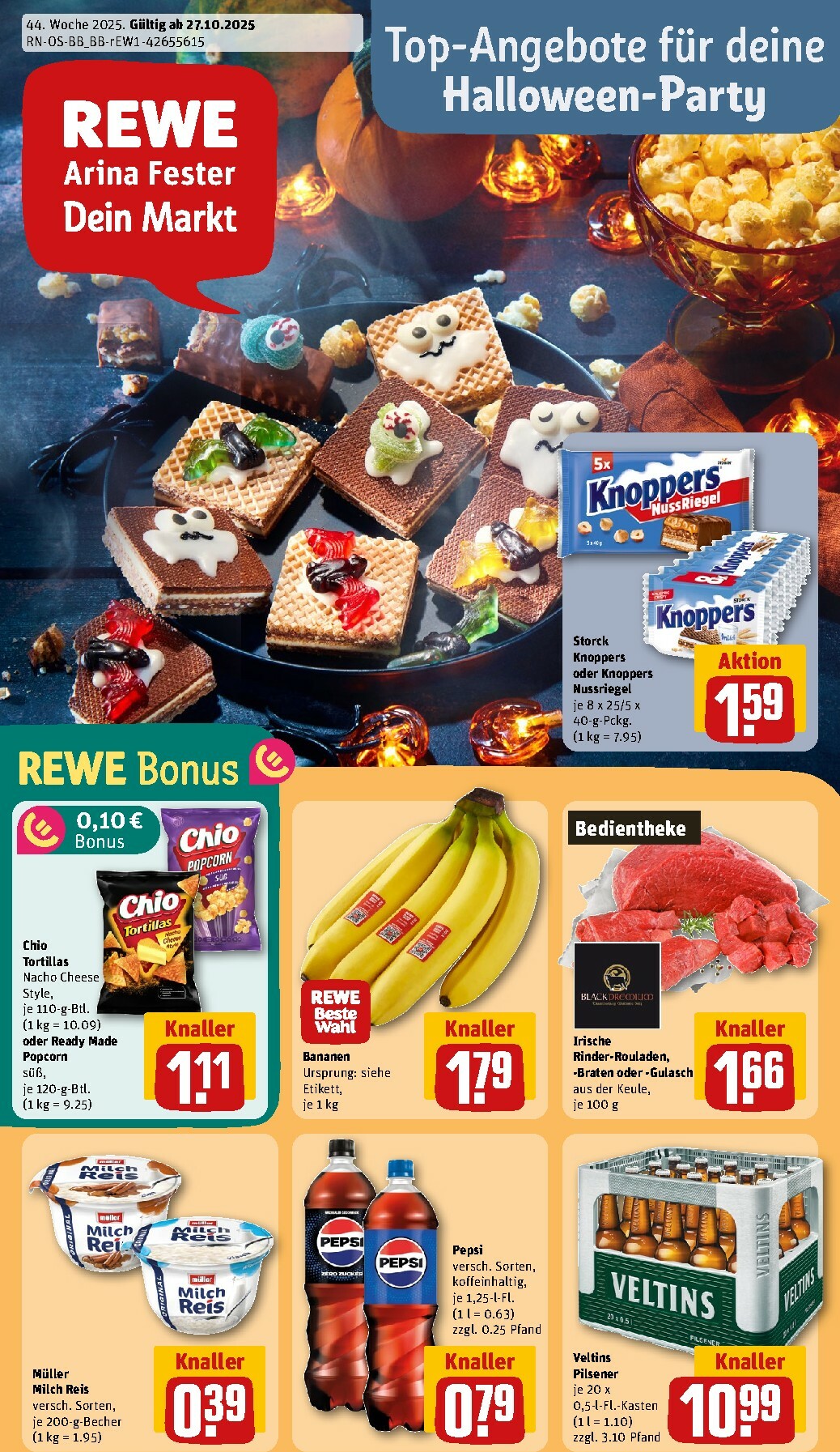 rewe - Rewe-Prospekt gültig vom 27.10. bis 02.11.