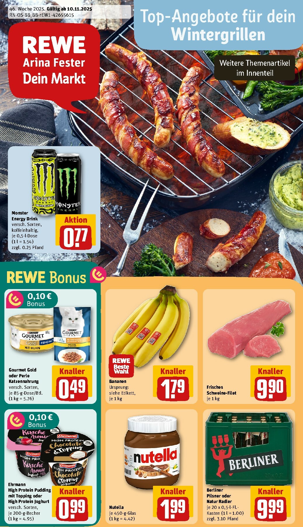rewe - Rewe-Prospekt gültig vom 10.11. bis 16.11.
