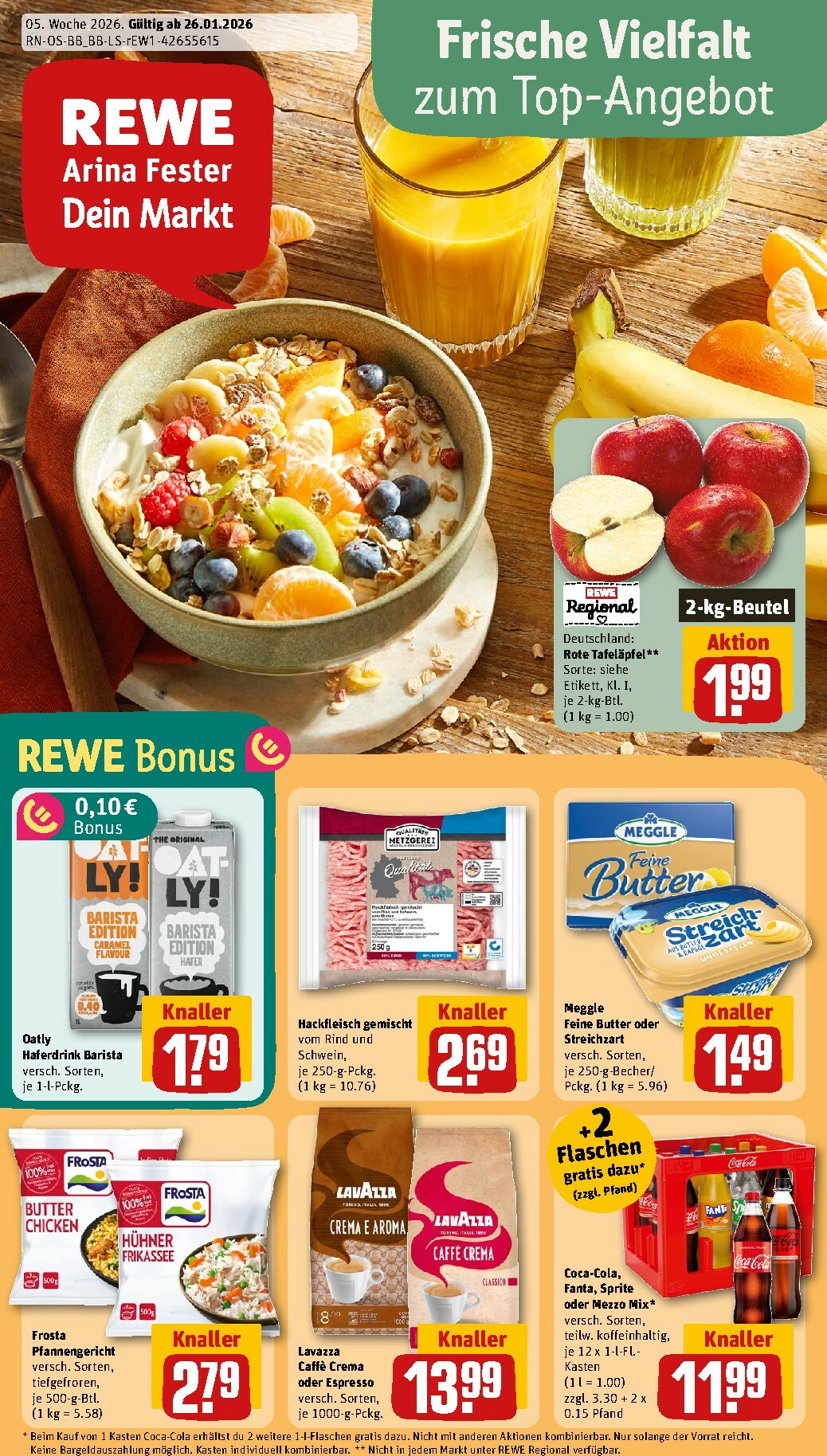 rewe - Rewe-Prospekt gültig vom 26.01. bis 01.02.