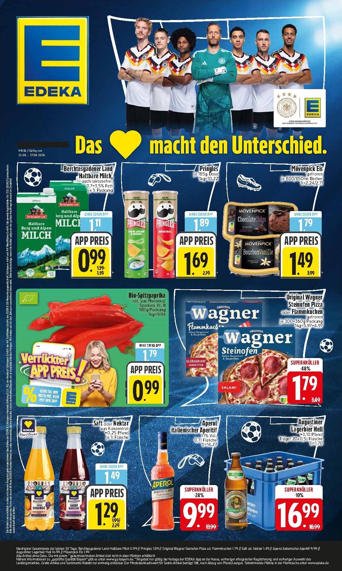 edeka - Edeka Prospekt – von Montag 22.06.2026 bis Samstag 27.06.2026