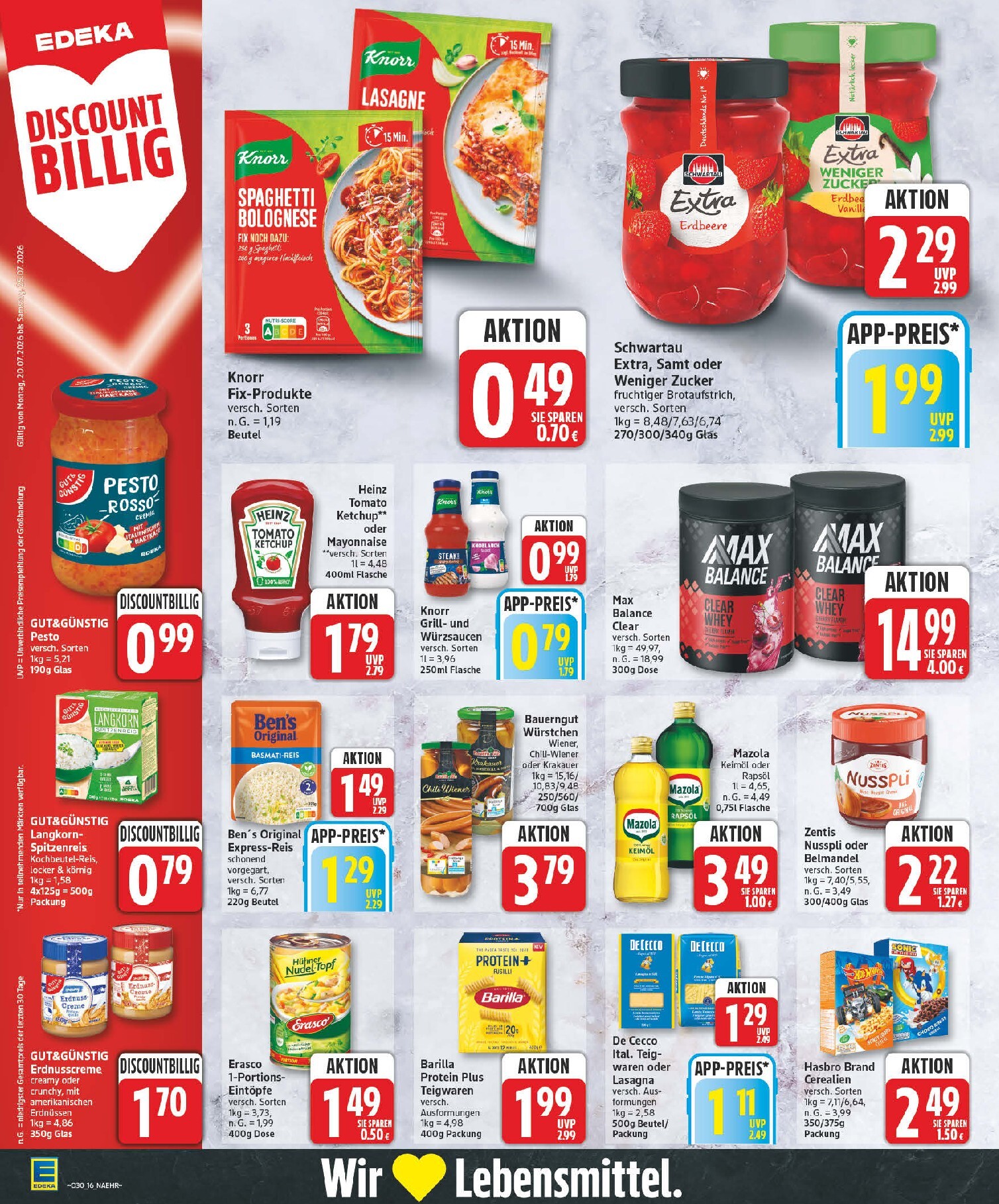 edeka - Edeka Prospekt – von Montag 20.07.2026 bis Samstag 25.07.2026 - page: 16