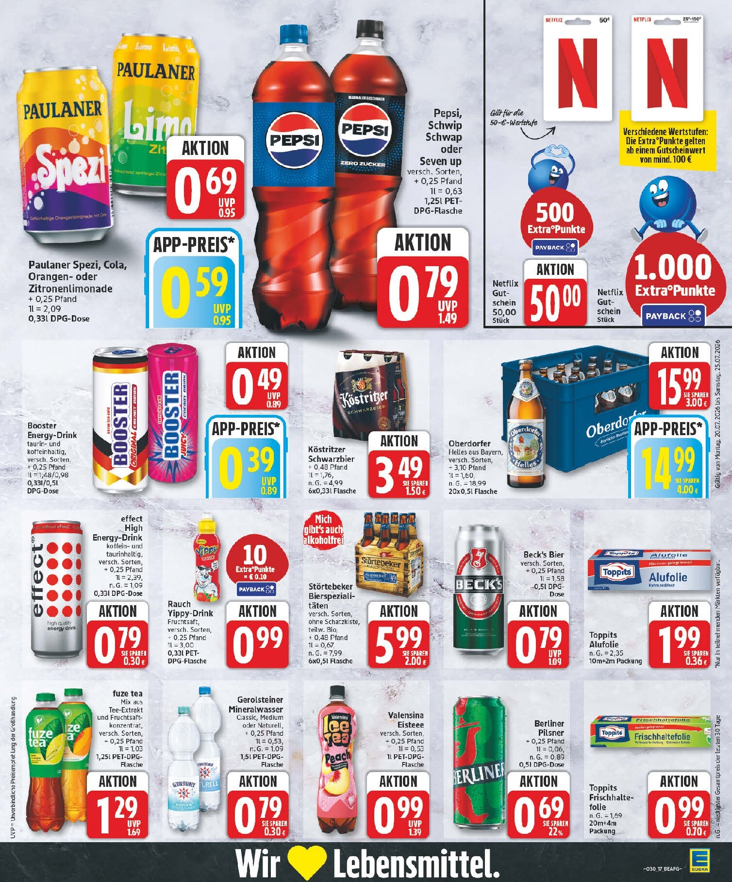edeka - Edeka Prospekt – von Montag 20.07.2026 bis Samstag 25.07.2026 - page: 17