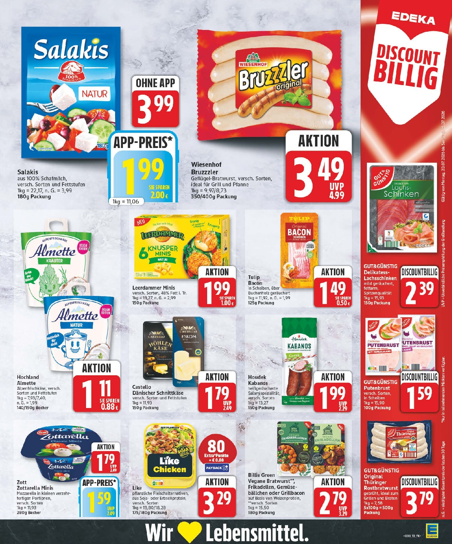 edeka - Edeka Prospekt – von Montag 20.07.2026 bis Samstag 25.07.2026 - page: 13