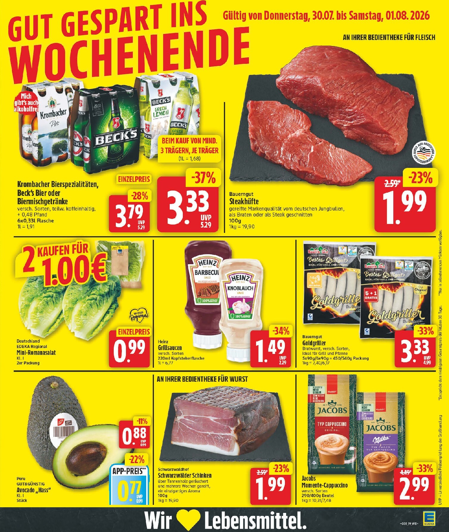 edeka - Edeka Prospekt nächste Woche – von Montag 27.07.2026 bis Samstag 01.08.2026 - page: 23
