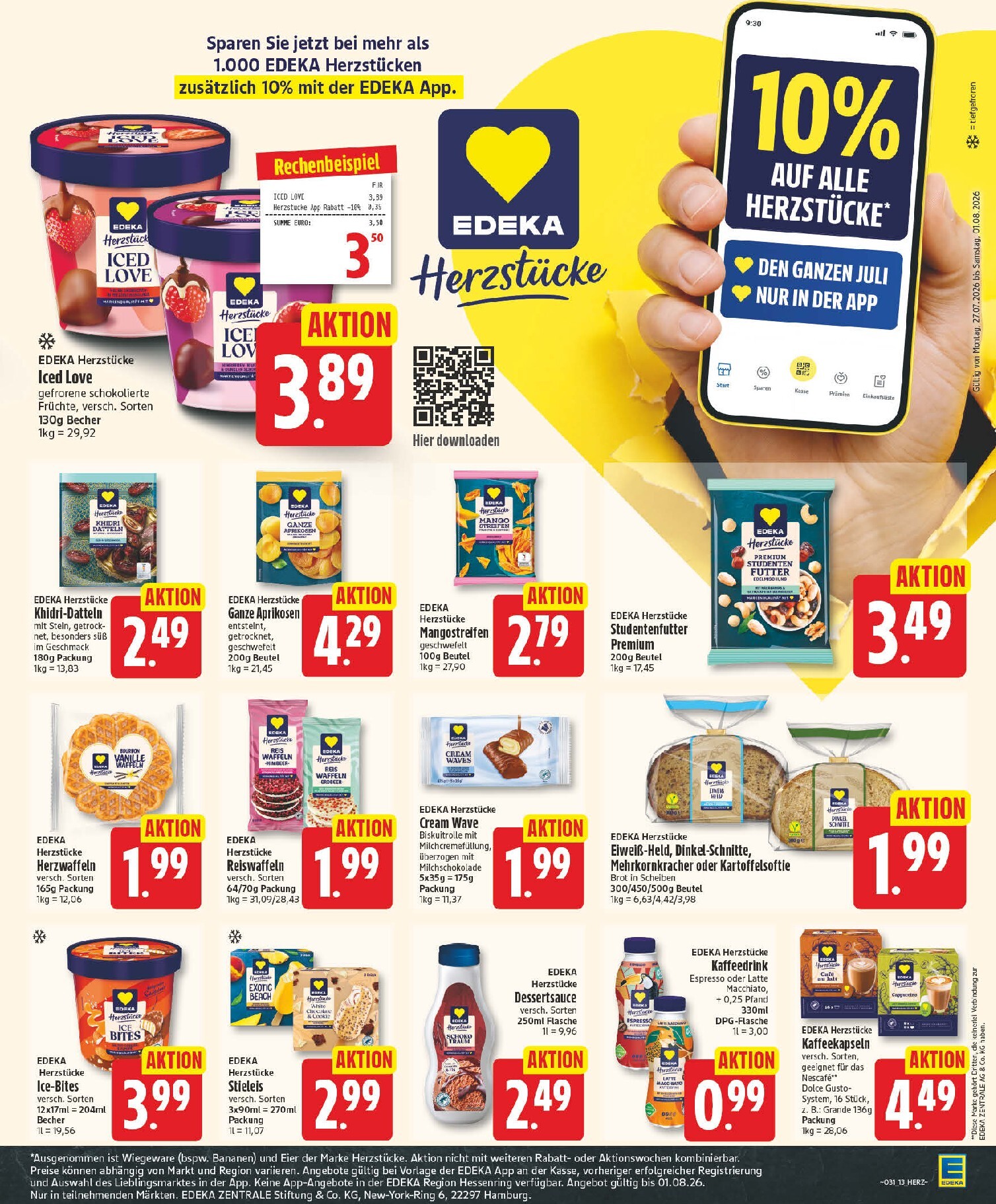 edeka - Edeka Prospekt nächste Woche – von Montag 27.07.2026 bis Samstag 01.08.2026 - page: 13