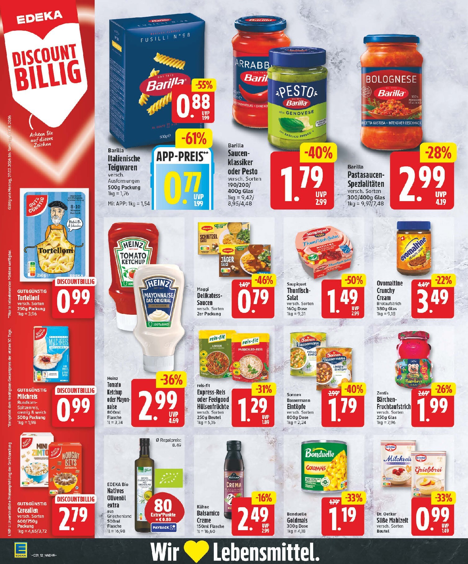edeka - Edeka Prospekt nächste Woche – von Montag 27.07.2026 bis Samstag 01.08.2026 - page: 12