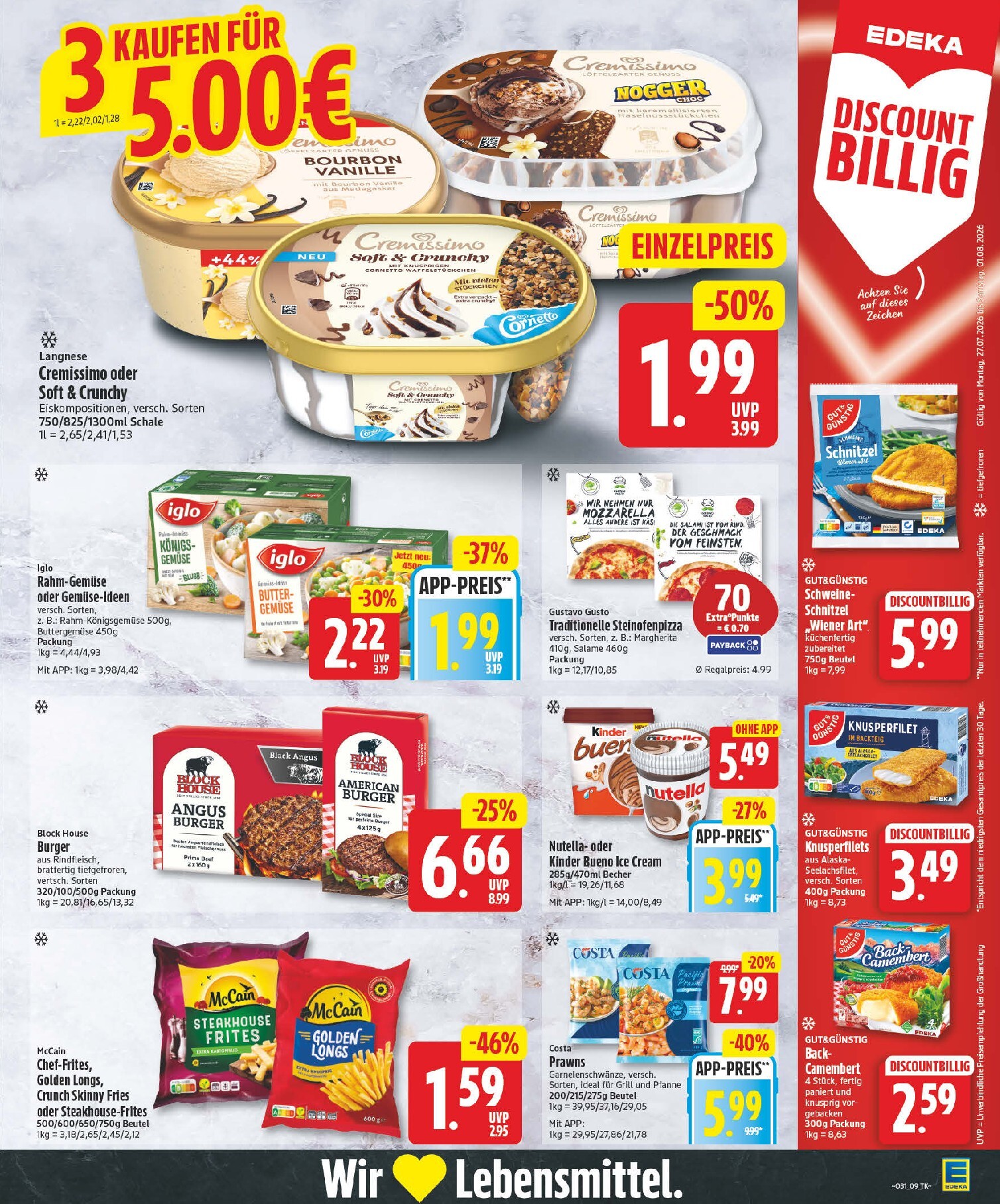 edeka - Edeka Prospekt nächste Woche – von Montag 27.07.2026 bis Samstag 01.08.2026 - page: 9