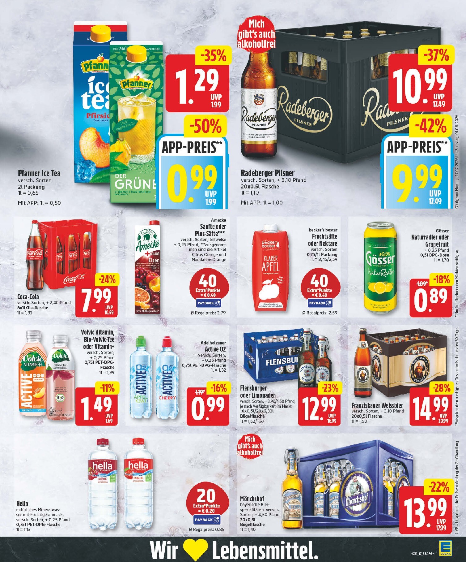 edeka - Edeka Prospekt nächste Woche – von Montag 27.07.2026 bis Samstag 01.08.2026 - page: 17