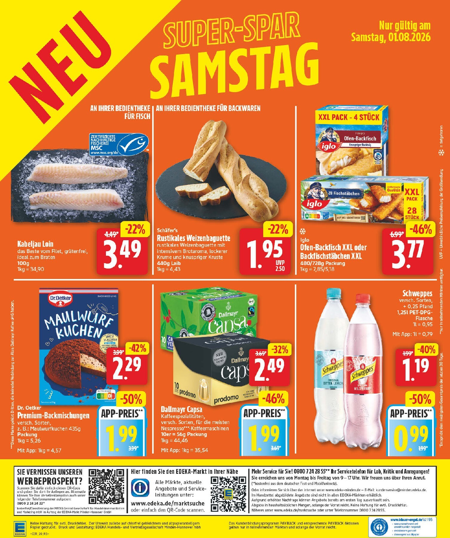 edeka - Edeka Prospekt nächste Woche – von Montag 27.07.2026 bis Samstag 01.08.2026 - page: 24