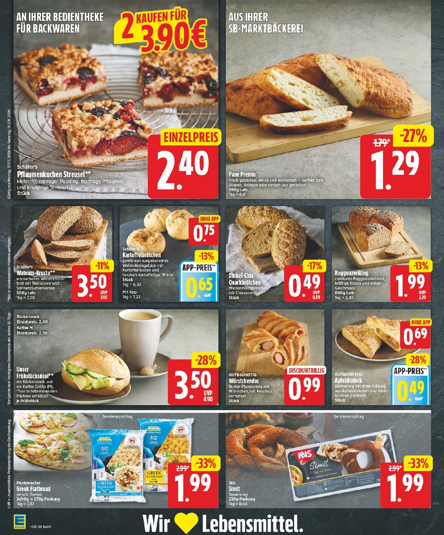 edeka - Edeka Prospekt nächste Woche – von Montag 27.07.2026 bis Samstag 01.08.2026 - page: 8