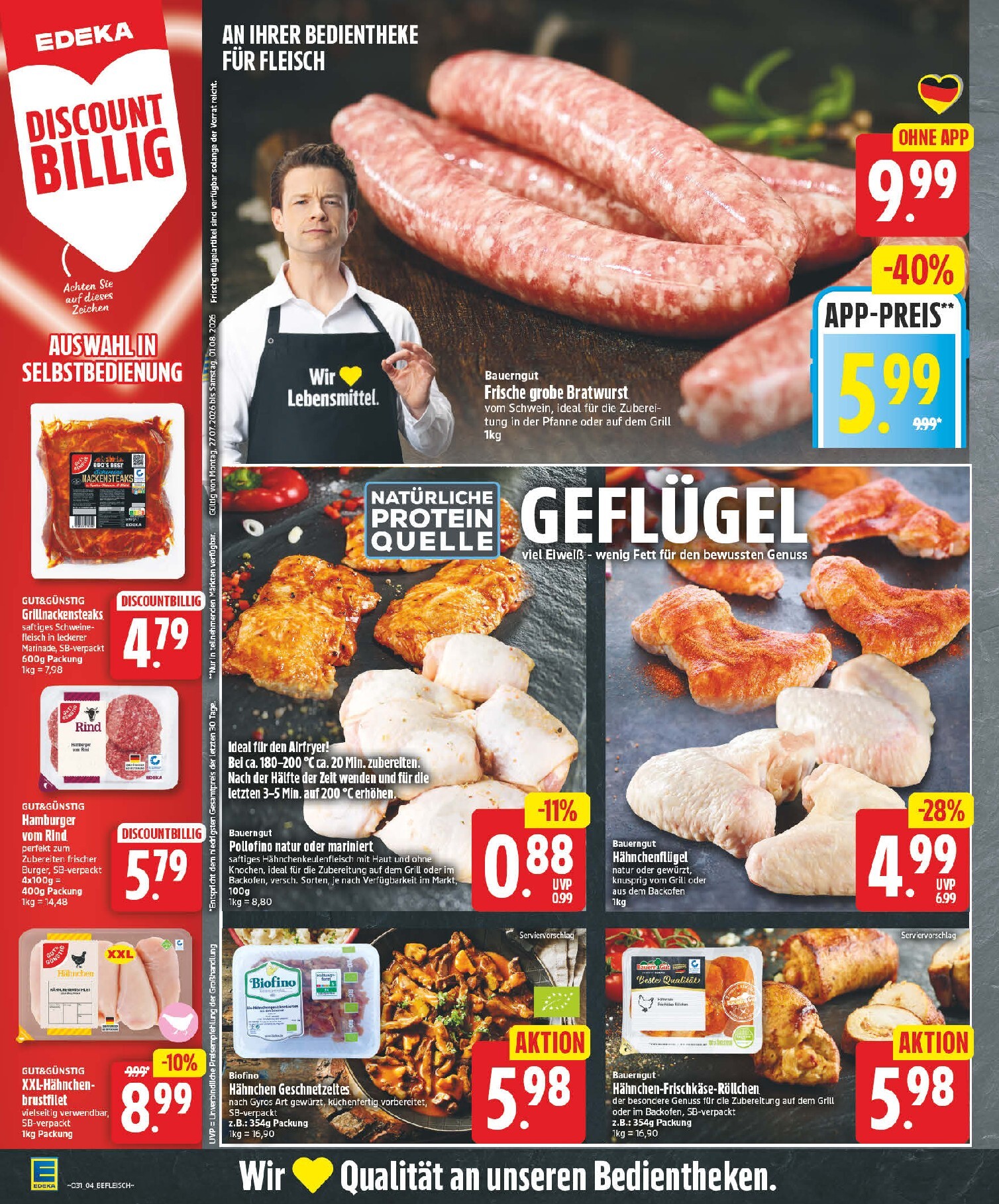 edeka - Edeka Prospekt nächste Woche – von Montag 27.07.2026 bis Samstag 01.08.2026 - page: 4