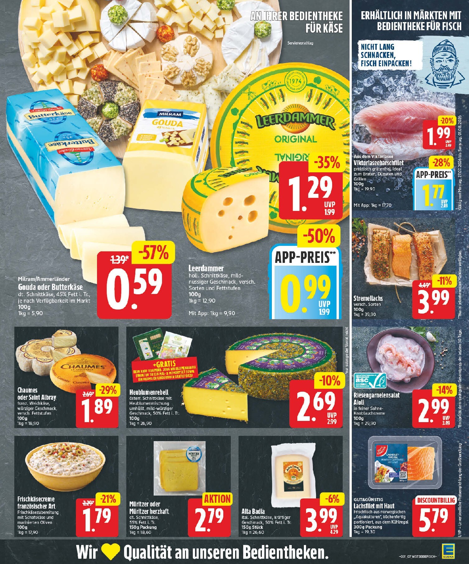 edeka - Edeka Prospekt nächste Woche – von Montag 27.07.2026 bis Samstag 01.08.2026 - page: 7