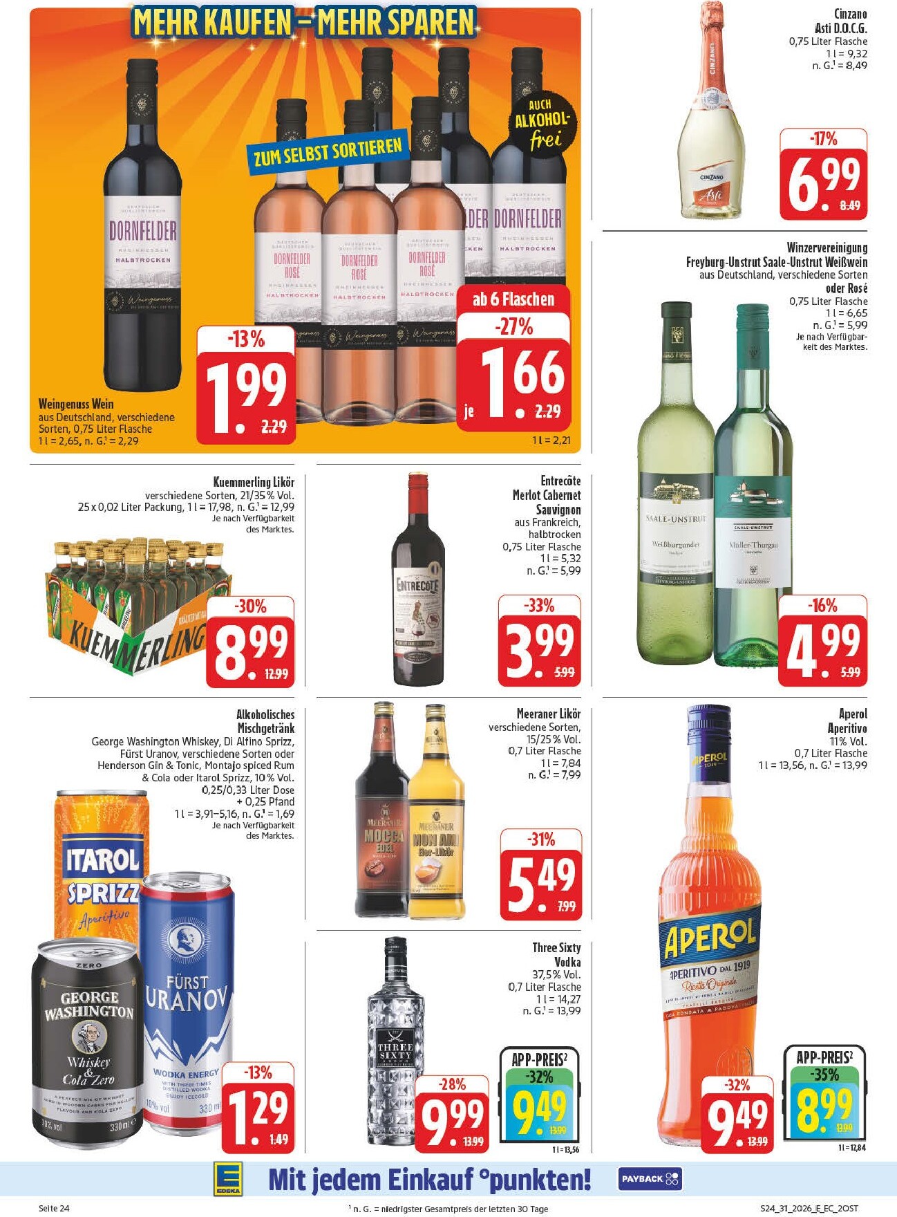 edeka - Edeka - Potrzebski Prospekt – von Montag 27.07.2026 bis Samstag 01.08.2026 - page: 32