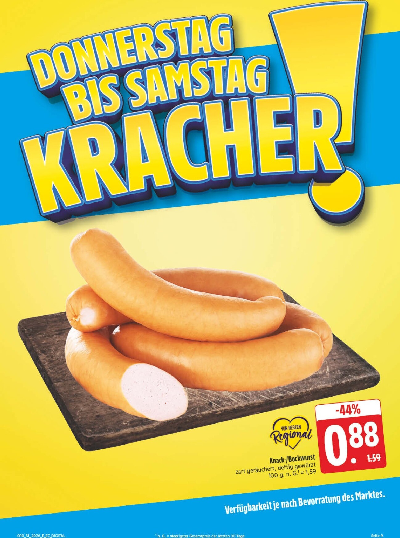 edeka - Edeka - Potrzebski Prospekt – von Montag 27.07.2026 bis Samstag 01.08.2026 - page: 37