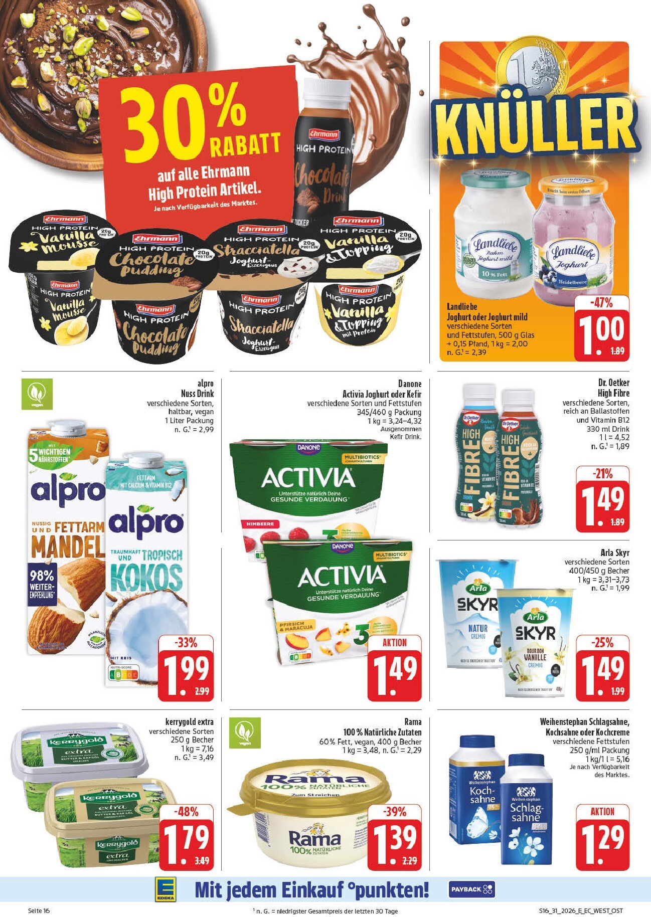 edeka - Edeka - Potrzebski Prospekt – von Montag 27.07.2026 bis Samstag 01.08.2026 - page: 20