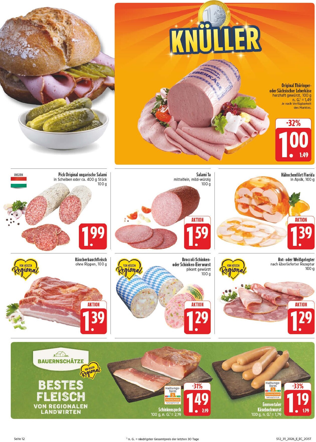 edeka - Edeka - Potrzebski Prospekt – von Montag 27.07.2026 bis Samstag 01.08.2026 - page: 16