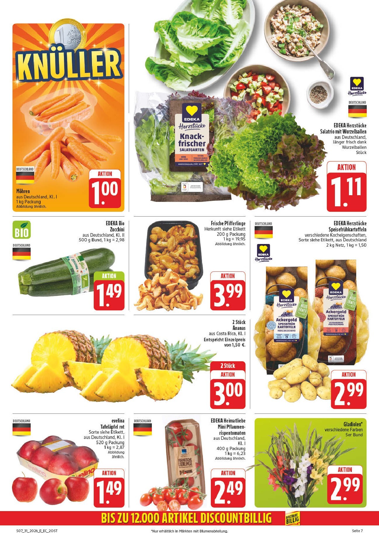 edeka - Edeka - Potrzebski Prospekt – von Montag 27.07.2026 bis Samstag 01.08.2026 - page: 11