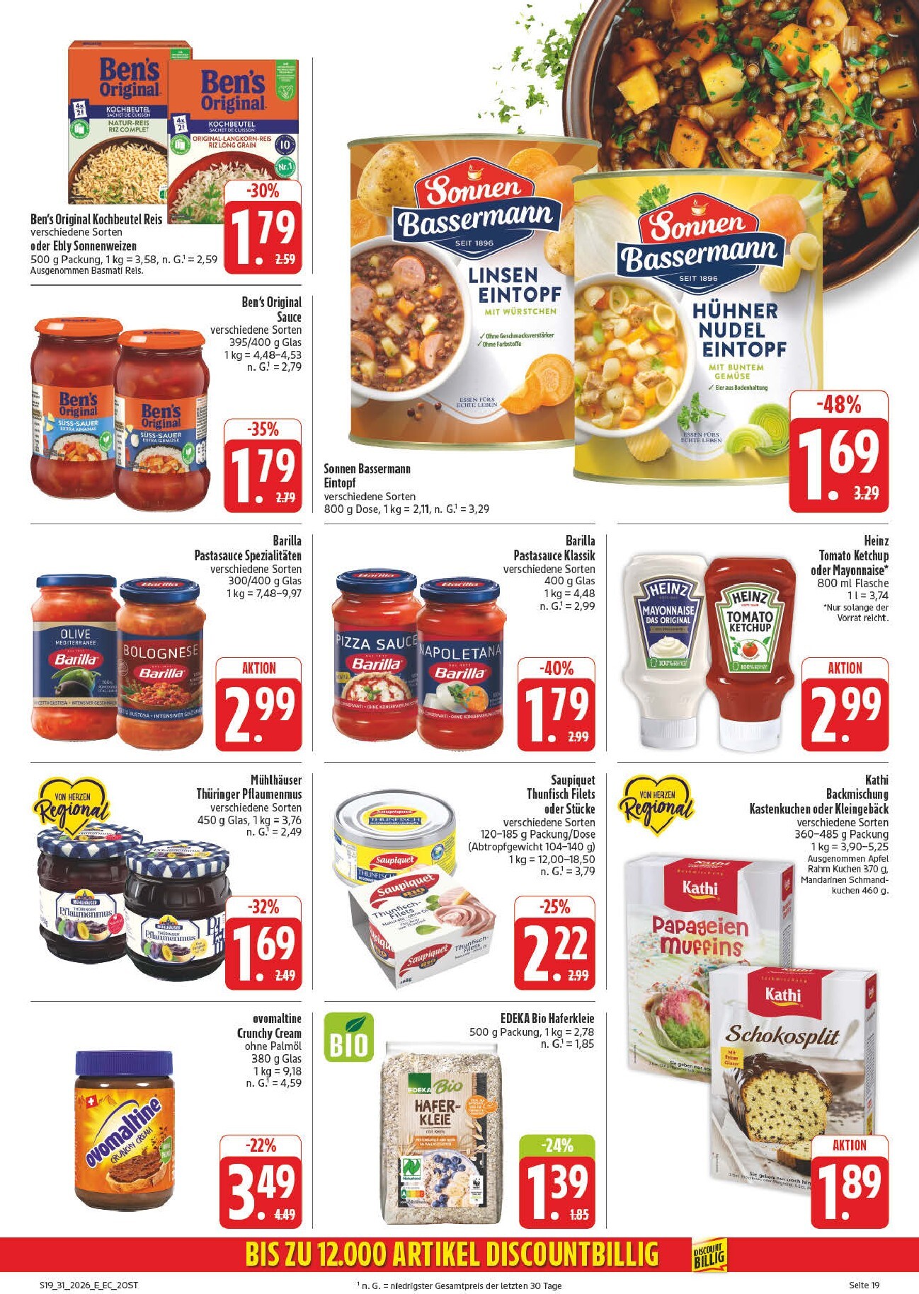 edeka - Edeka - Potrzebski Prospekt – von Montag 27.07.2026 bis Samstag 01.08.2026 - page: 23
