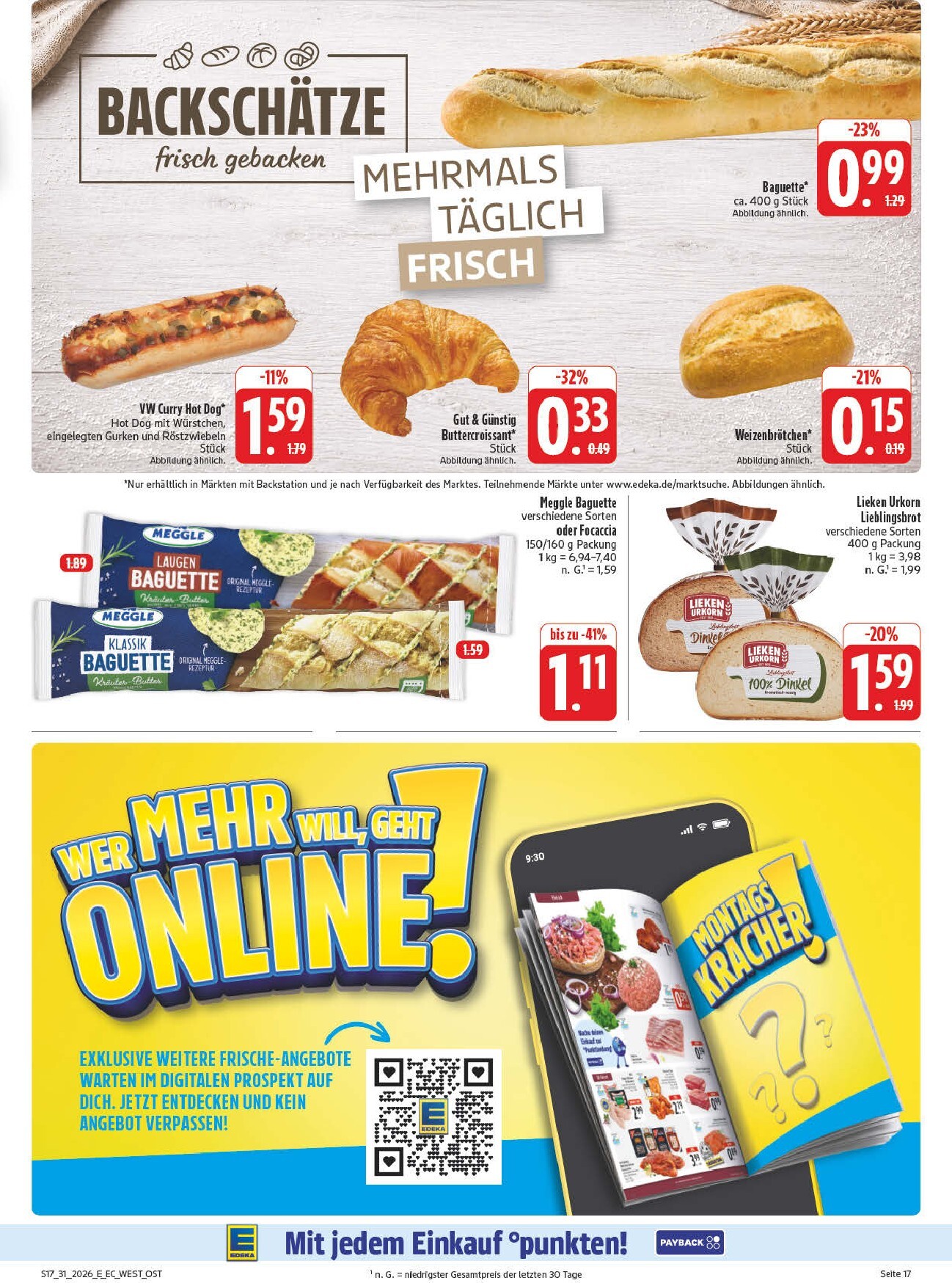 edeka - Edeka - Potrzebski Prospekt – von Montag 27.07.2026 bis Samstag 01.08.2026 - page: 21