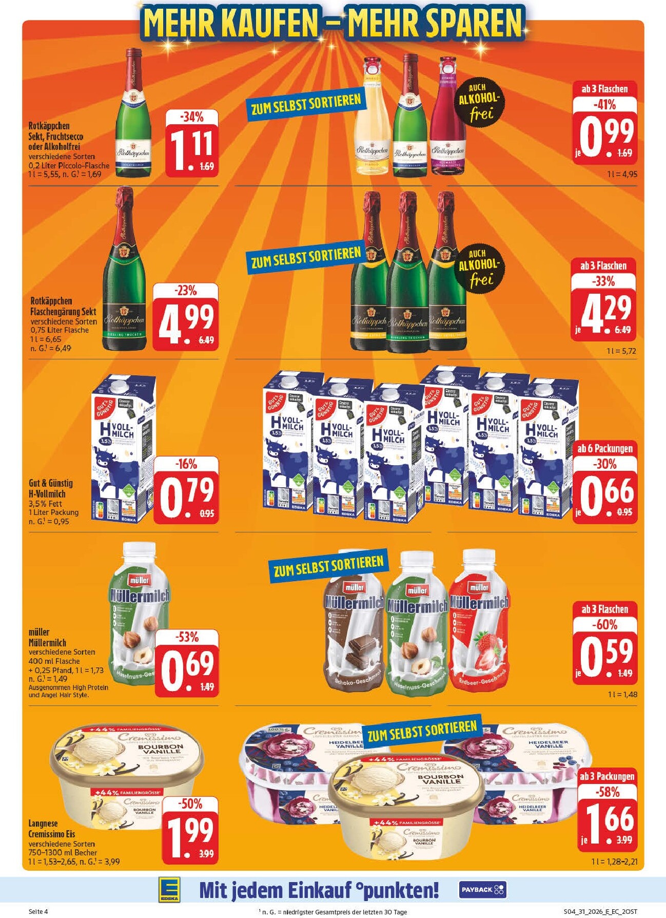 edeka - Edeka - Potrzebski Prospekt – von Montag 27.07.2026 bis Samstag 01.08.2026 - page: 8