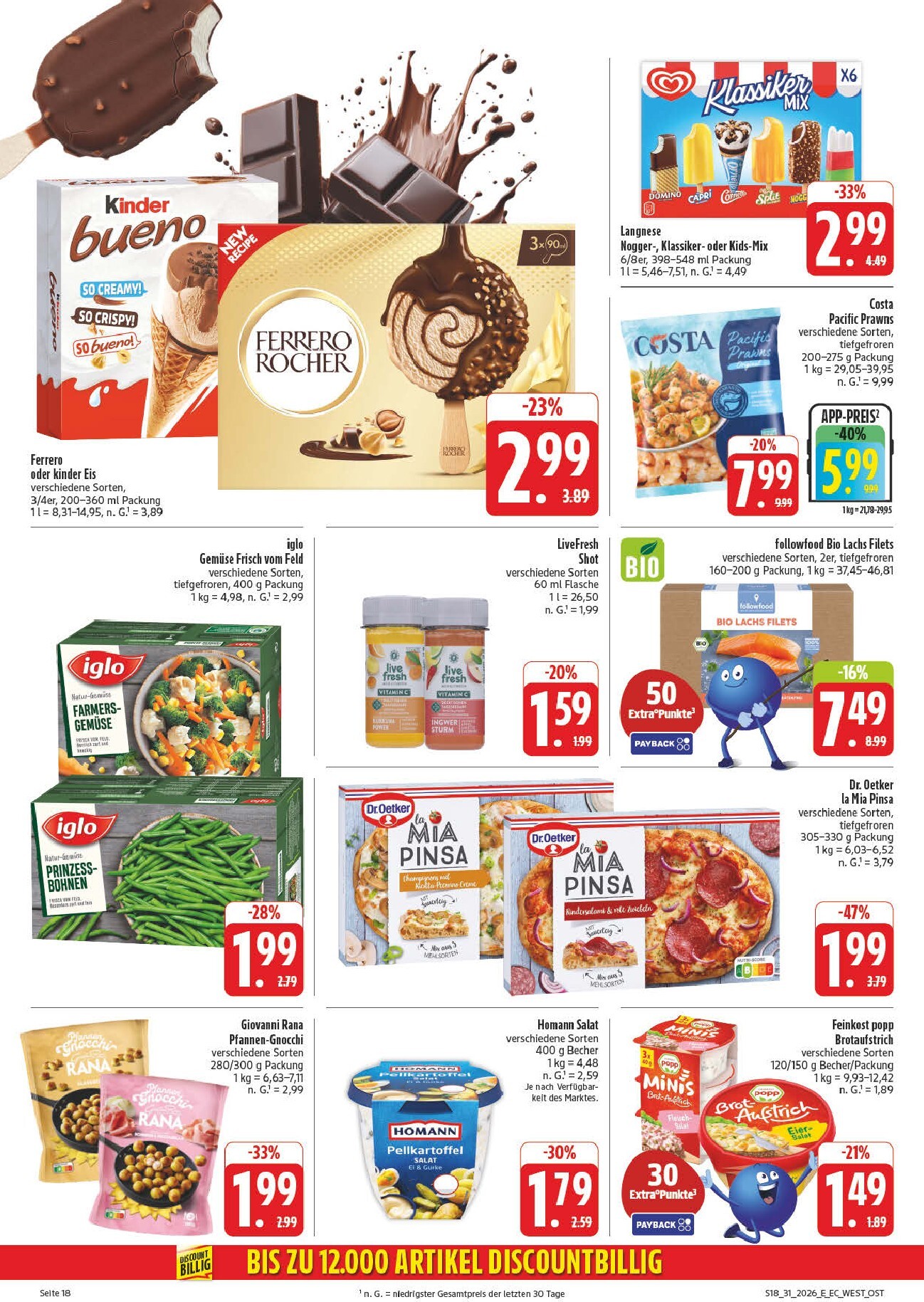 edeka - Edeka - Potrzebski Prospekt – von Montag 27.07.2026 bis Samstag 01.08.2026 - page: 22