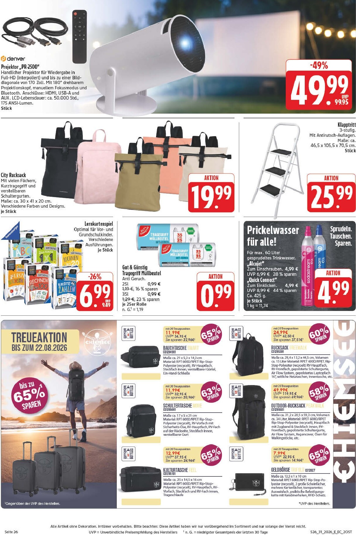 edeka - Edeka - Potrzebski Prospekt – von Montag 27.07.2026 bis Samstag 01.08.2026 - page: 34