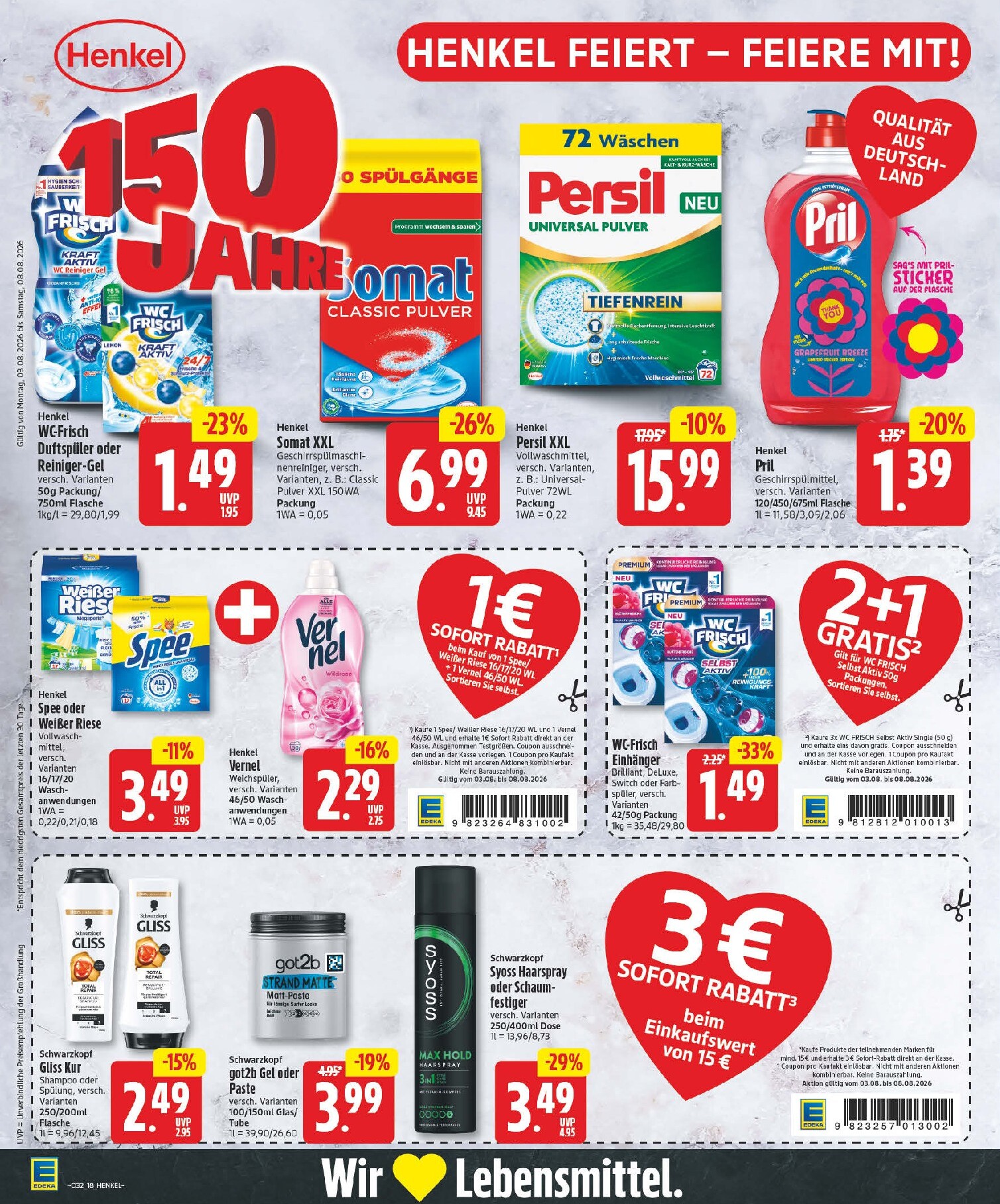 edeka - Edeka Prospekt nächste Woche – von Montag 03.08.2026 bis Samstag 08.08.2026 - page: 18