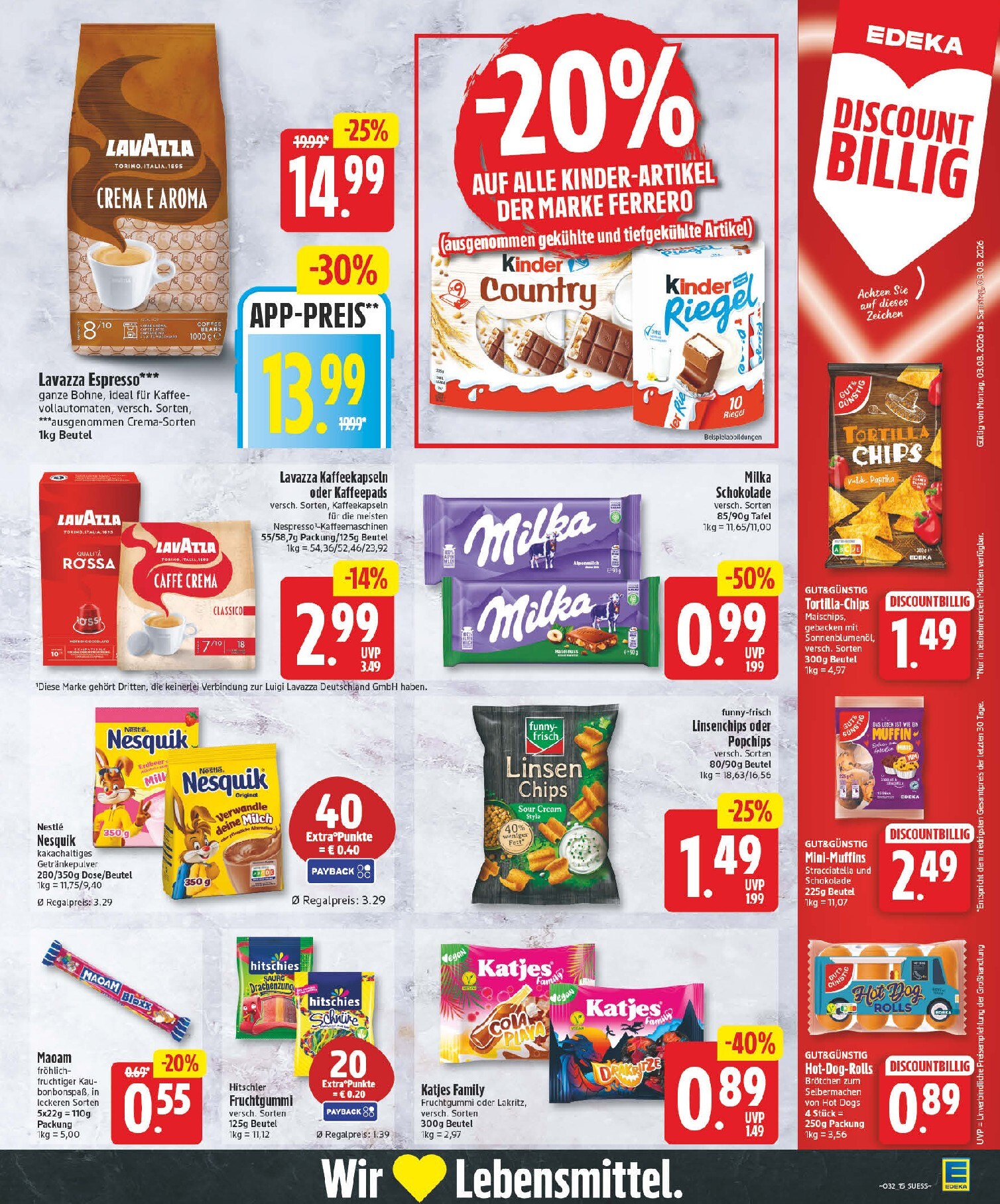 edeka - Edeka Prospekt nächste Woche – von Montag 03.08.2026 bis Samstag 08.08.2026 - page: 15