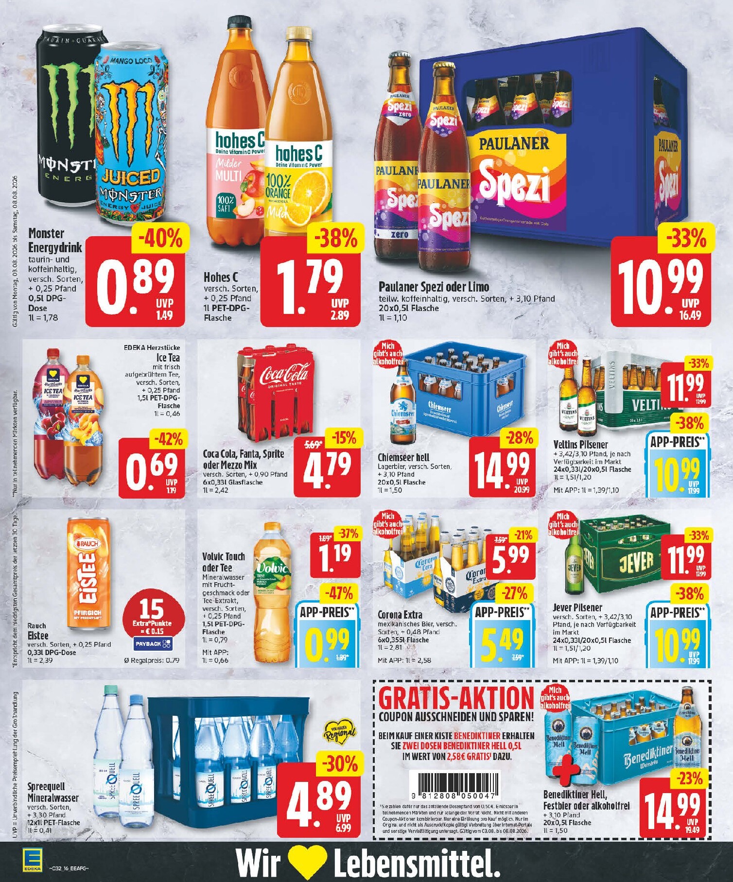 edeka - Edeka Prospekt nächste Woche – von Montag 03.08.2026 bis Samstag 08.08.2026 - page: 16
