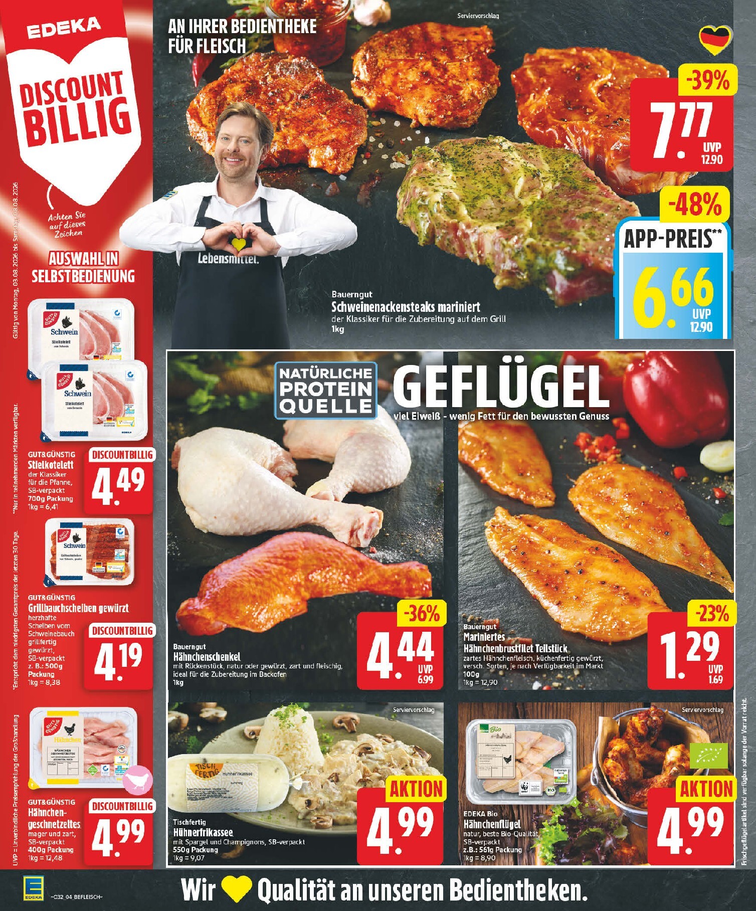 edeka - Edeka Prospekt nächste Woche – von Montag 03.08.2026 bis Samstag 08.08.2026 - page: 4