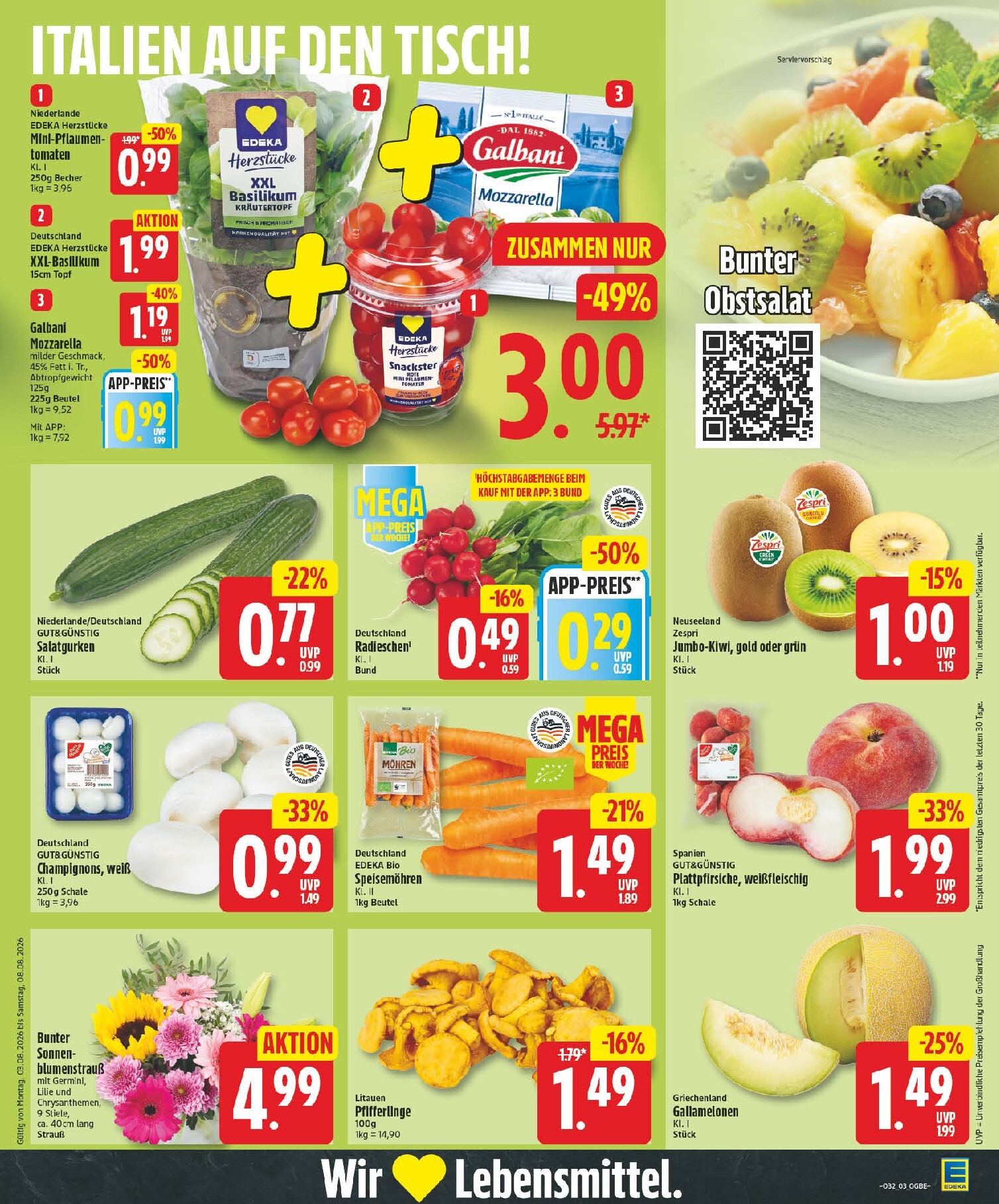 edeka - Edeka Prospekt nächste Woche – von Montag 03.08.2026 bis Samstag 08.08.2026 - page: 3