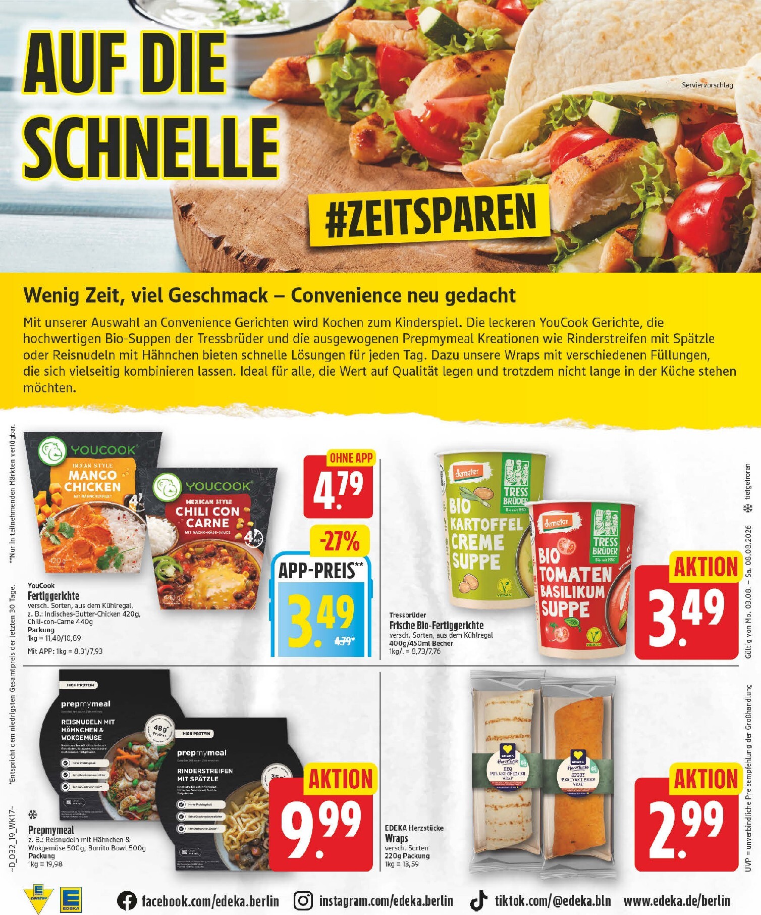edeka - Edeka Prospekt nächste Woche – von Montag 03.08.2026 bis Samstag 08.08.2026 - page: 19