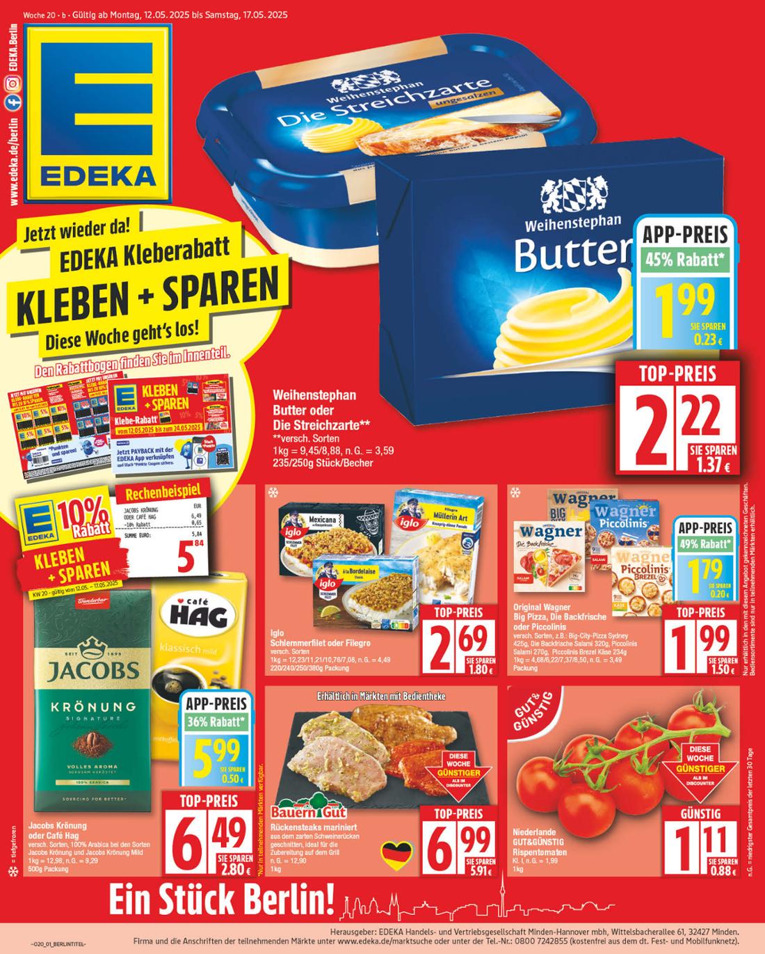 edeka - Edeka-Prospekt gültig von 12.05. bis 17.05.