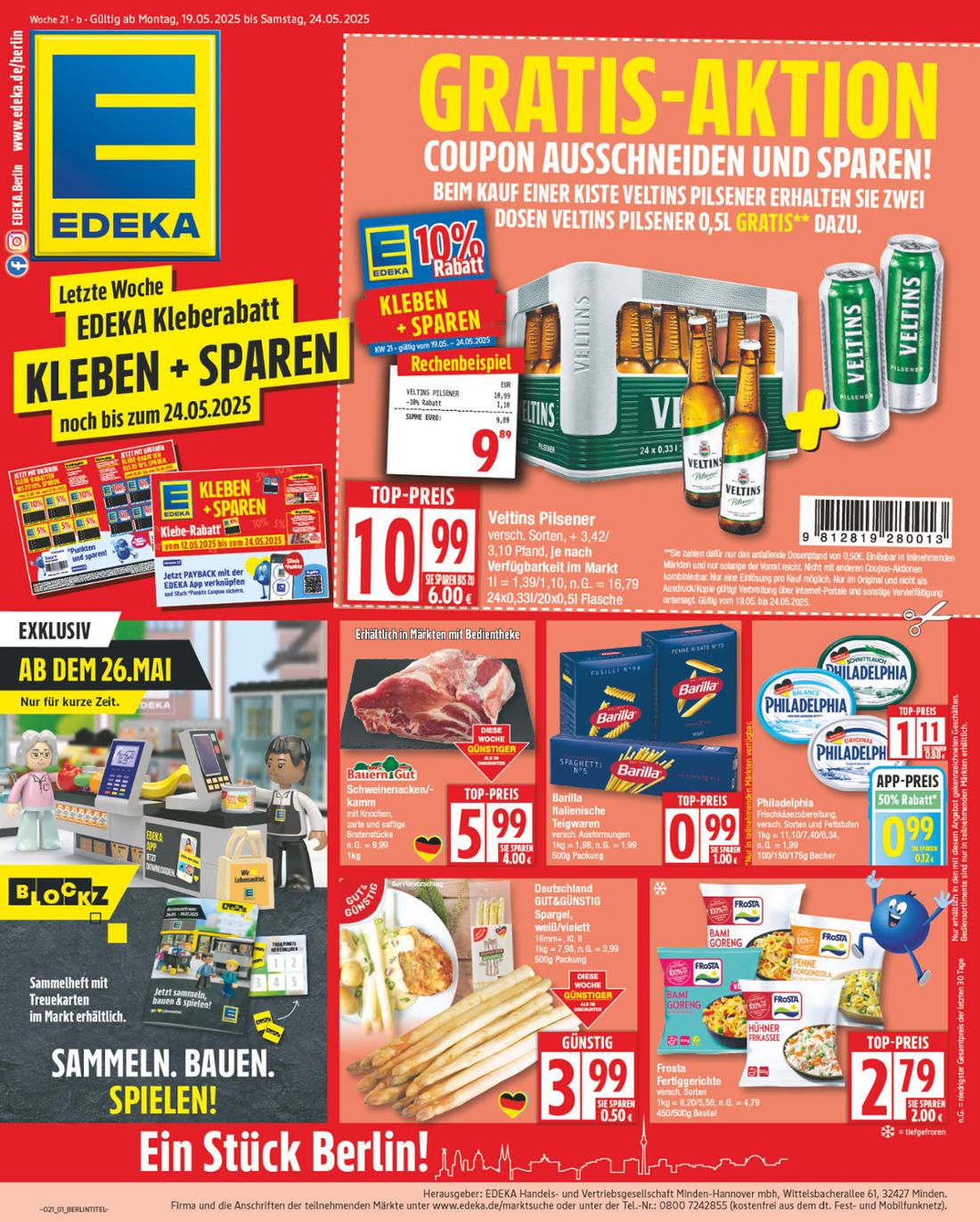 edeka - Edeka-Prospekt gültig von 19.05. bis 24.05.