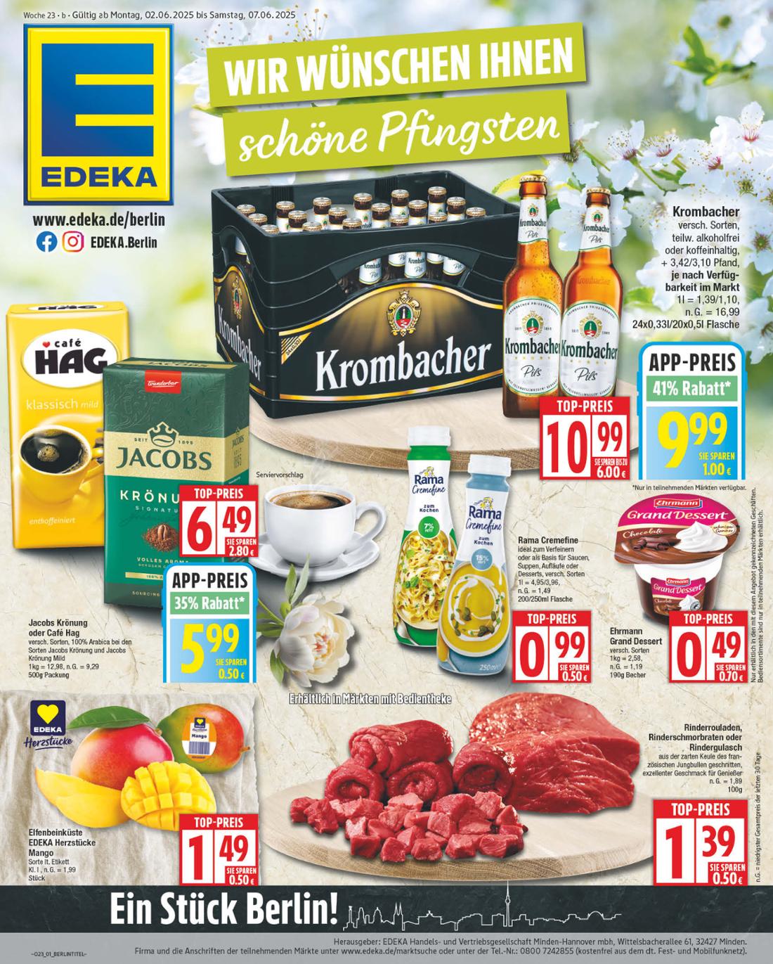 edeka - Edeka-Prospekt gültig von 02.06. bis 07.06.
