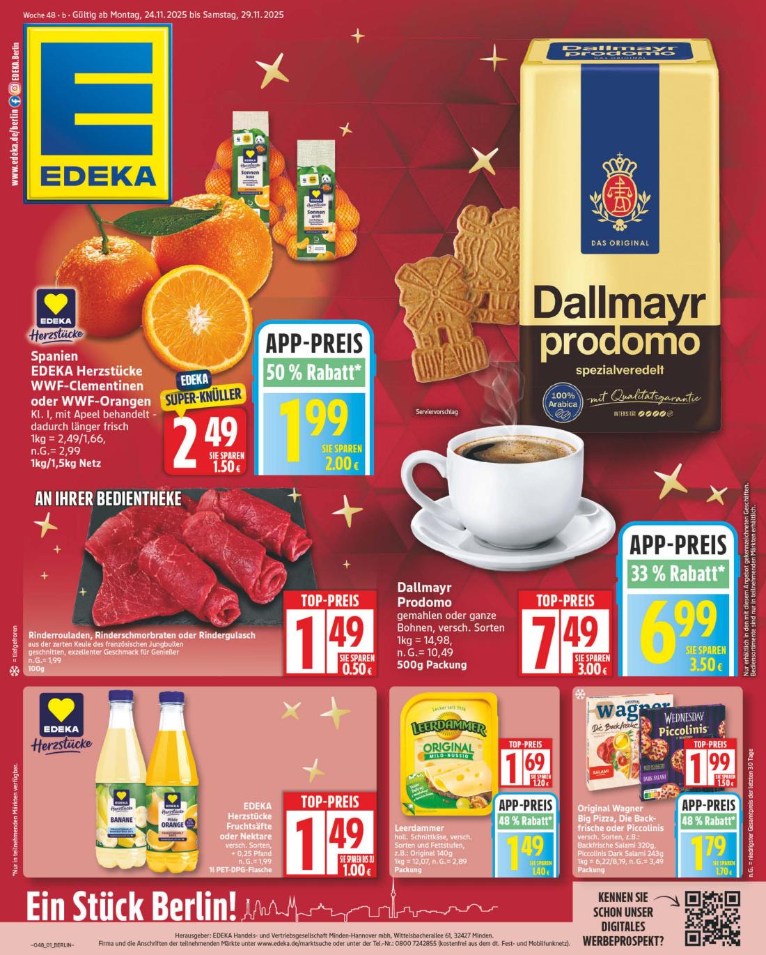 edeka - Edeka-Prospekt gültig vom 24.11. bis 29.11.