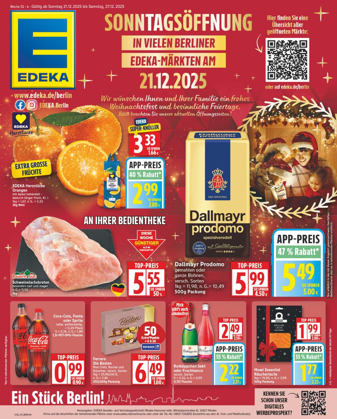 edeka - Edeka-Prospekt gültig vom 21.12. bis 27.12.