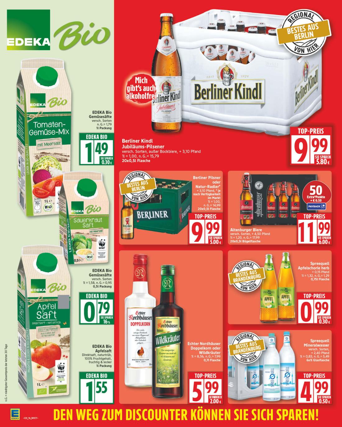 edeka - Edeka-Prospekt gültig vom 12.01. bis 17.01. - page: 16